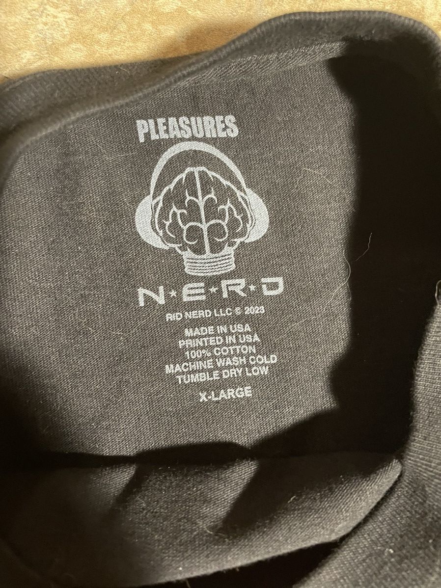 Pleasures NERD x Plasures tee size xl new Size US XL / EU 56 / 4 - 6 Thumbnail