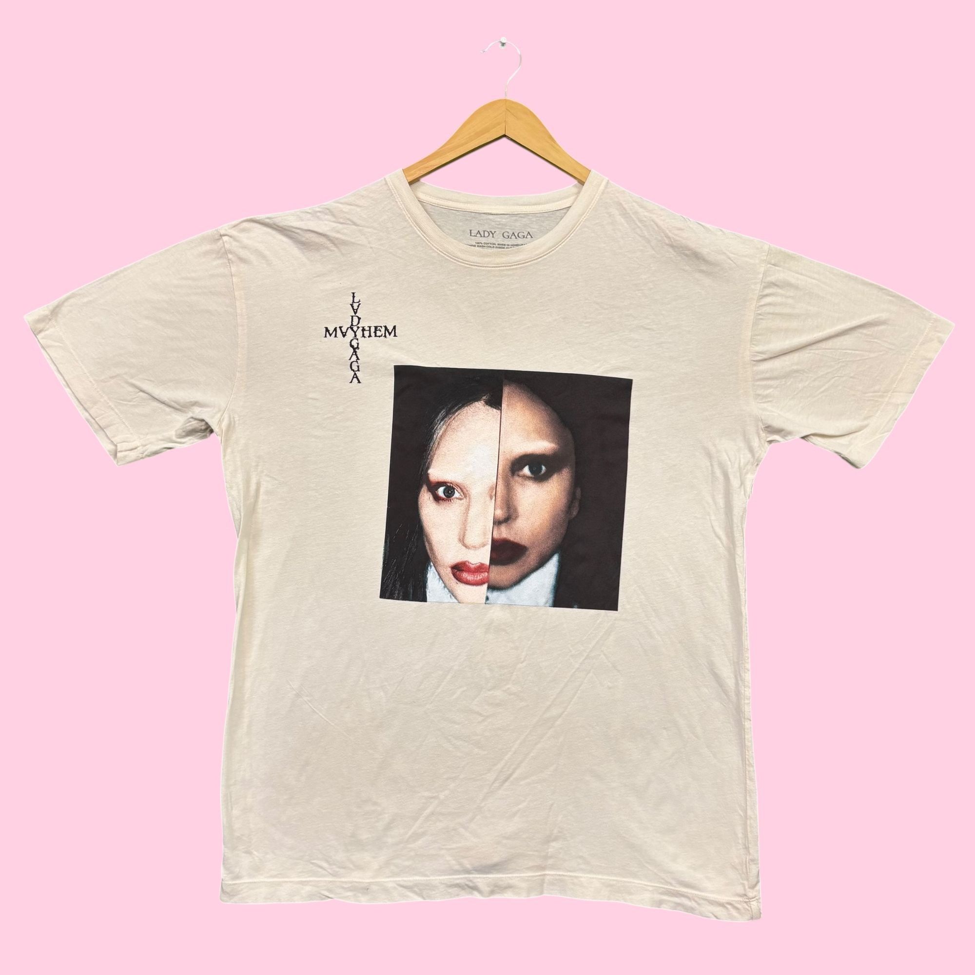 Other Lady Gaga Mayhem Split Face Album Synth-Pop Tee XL Size US XL / EU 56 / 4 - 1 Thumbnail