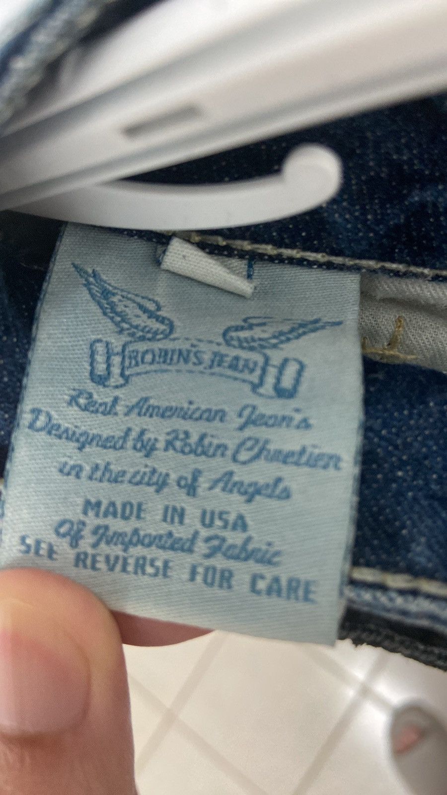 Robins Jeans × Vintage VTG Y2K Robin’s Jean Distressed Jeans Size 30 Size US 30 / EU 46 - 7 Thumbnail