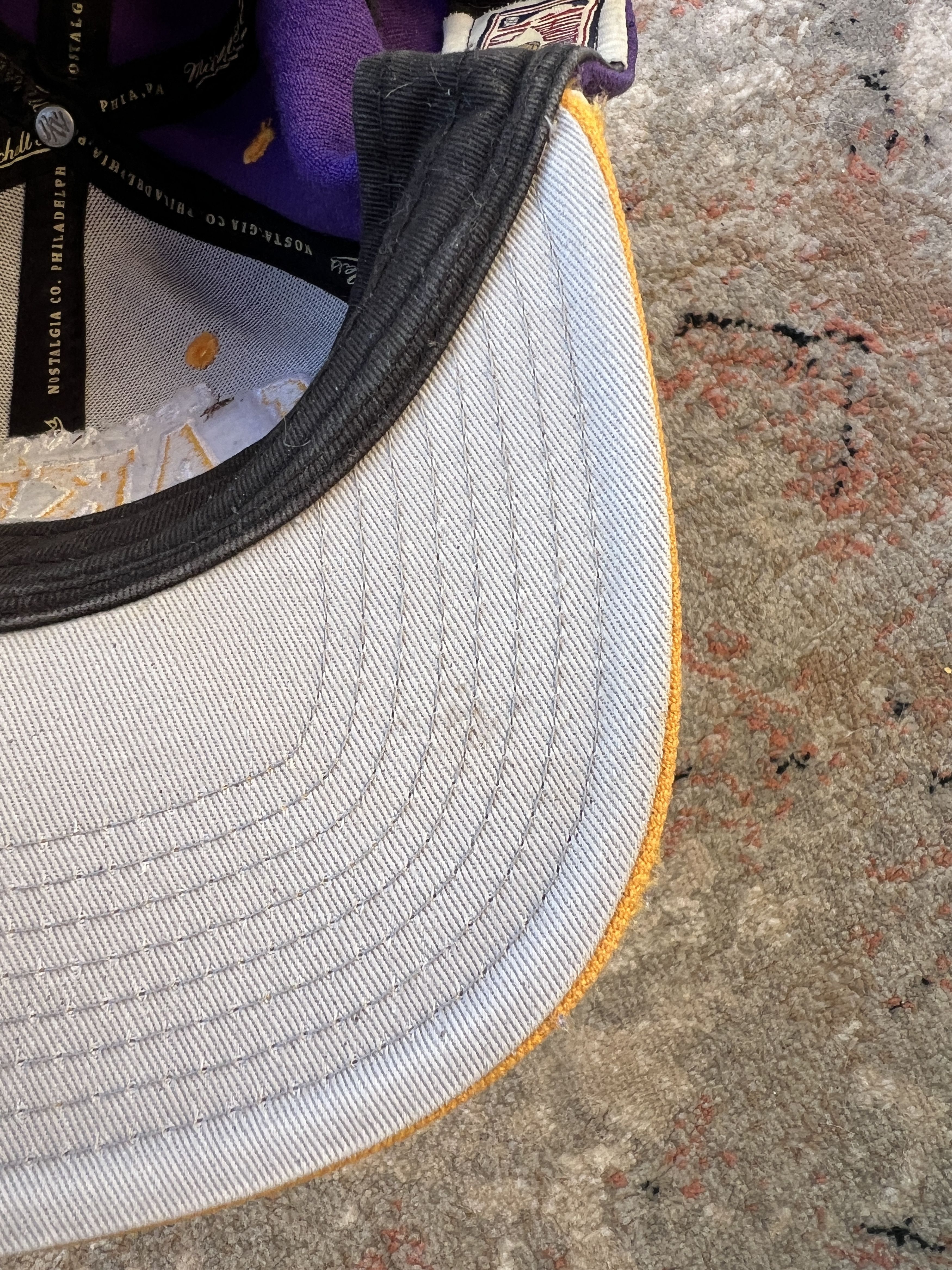 Mitchell & Ness Los Angele Lakers NBA Vintage Cap Size ONE SIZE - 4 Thumbnail