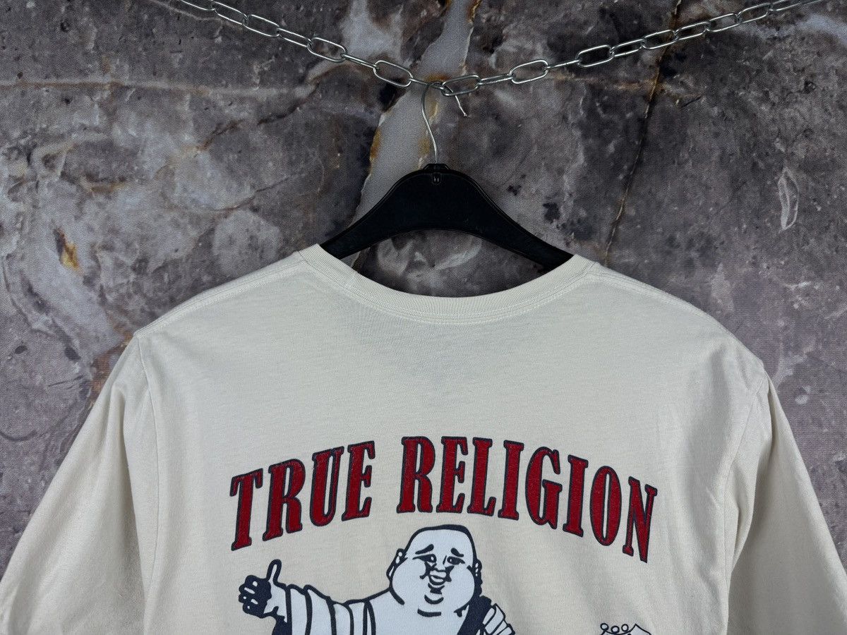 True Religion True Religion Buddha Graphic T-Shirt Cream Tee Big Logo Size US M / EU 48-50 / 2 - 13 Thumbnail