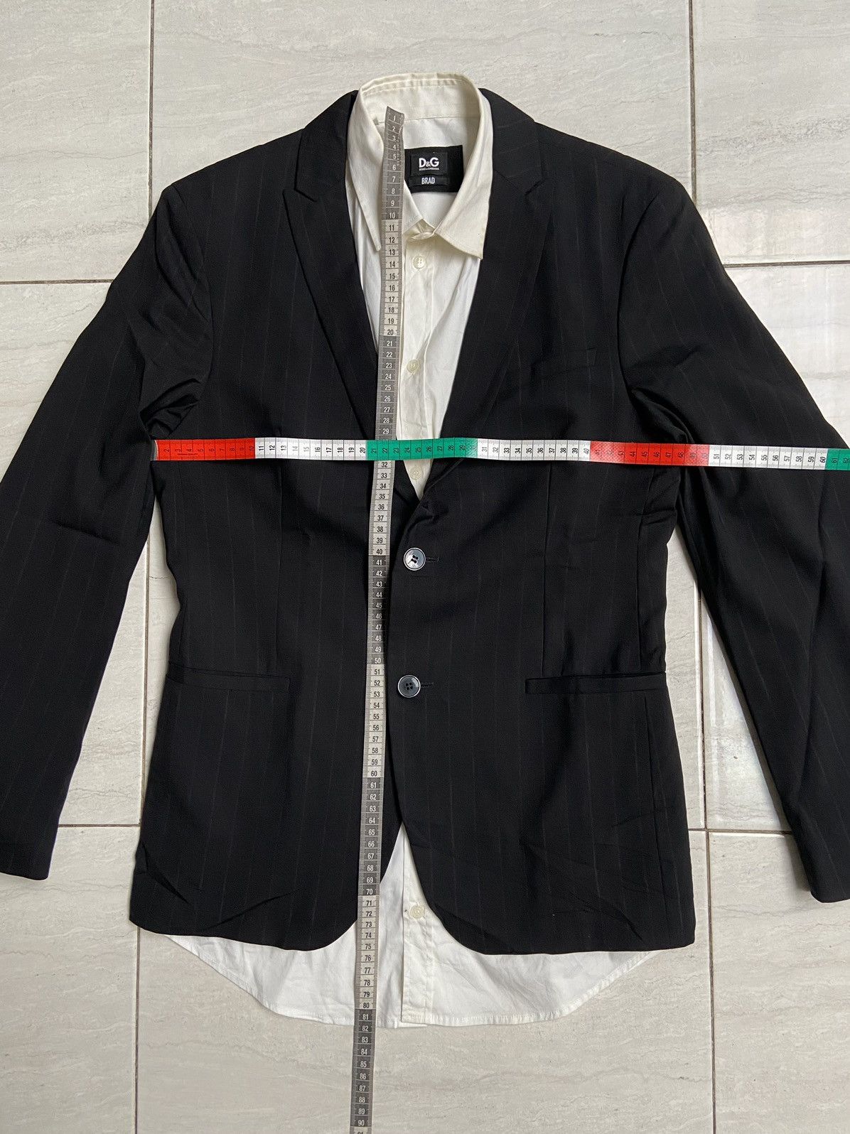 Dolce & Gabbana DOLCE & GABBANA White Shirt Suit Size US S / EU 44-46 / 1 - 9 Thumbnail