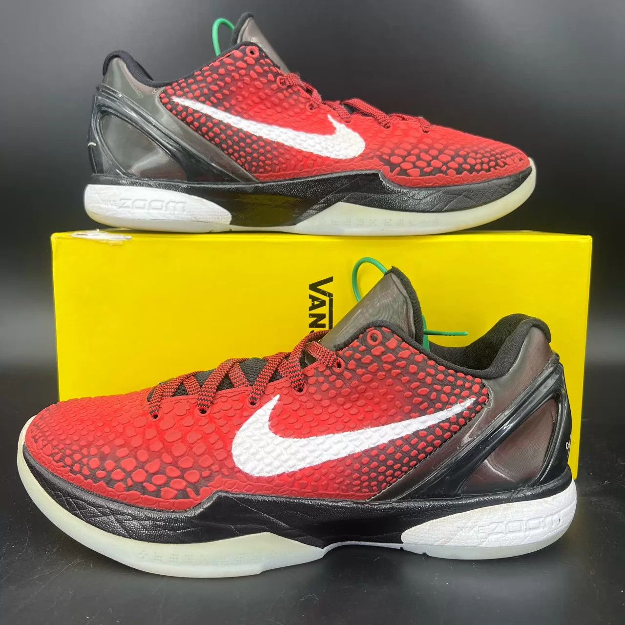 Nike zk6 All-Star White Red 43 Lightly Worn Box Size US 10 / EU 43 - 3 Thumbnail