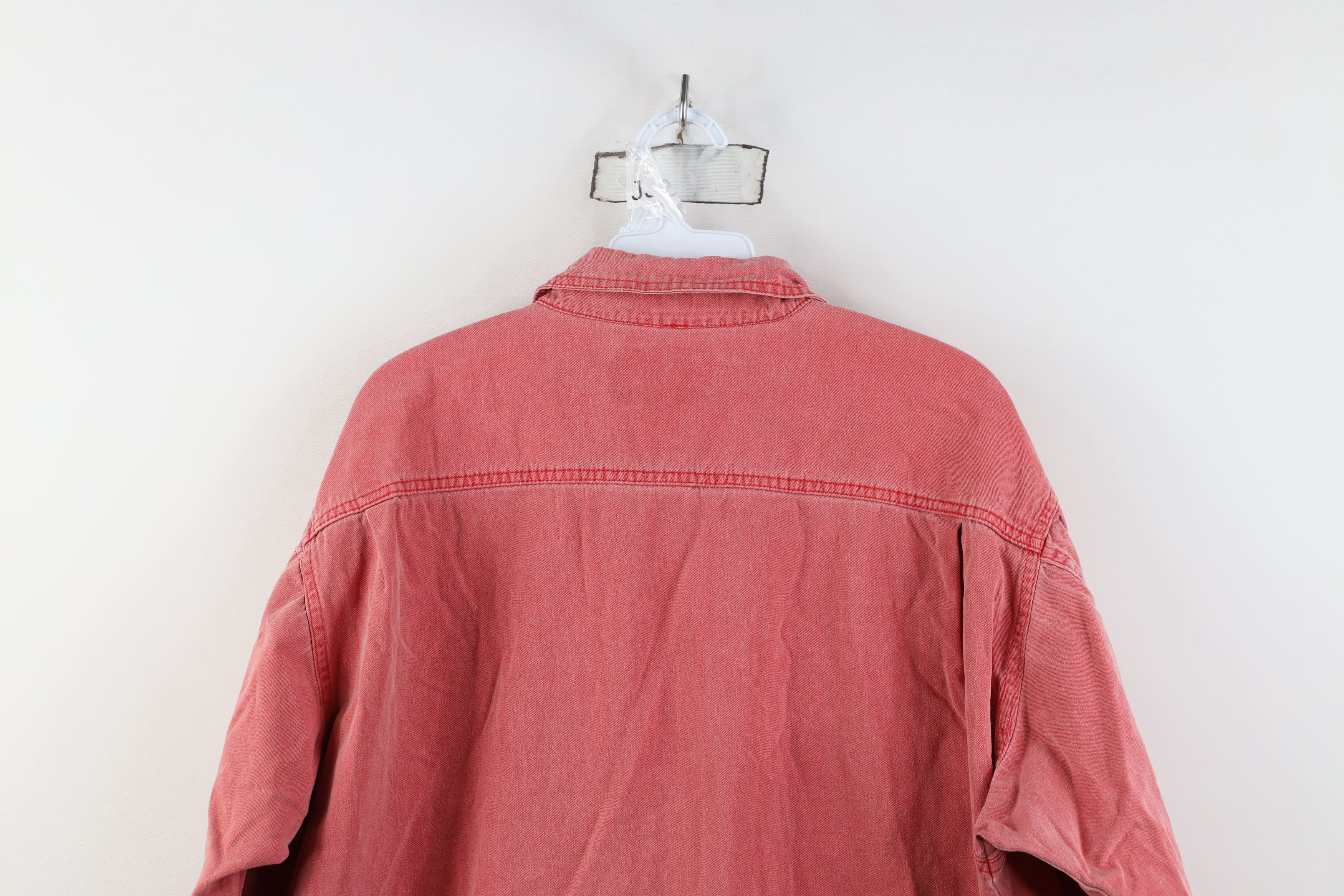 Marlboro Vintage 90s Marlboro Adventure Team Stonewash Button Shirt Size US L / EU 52-54 / 3 - 13 Thumbnail