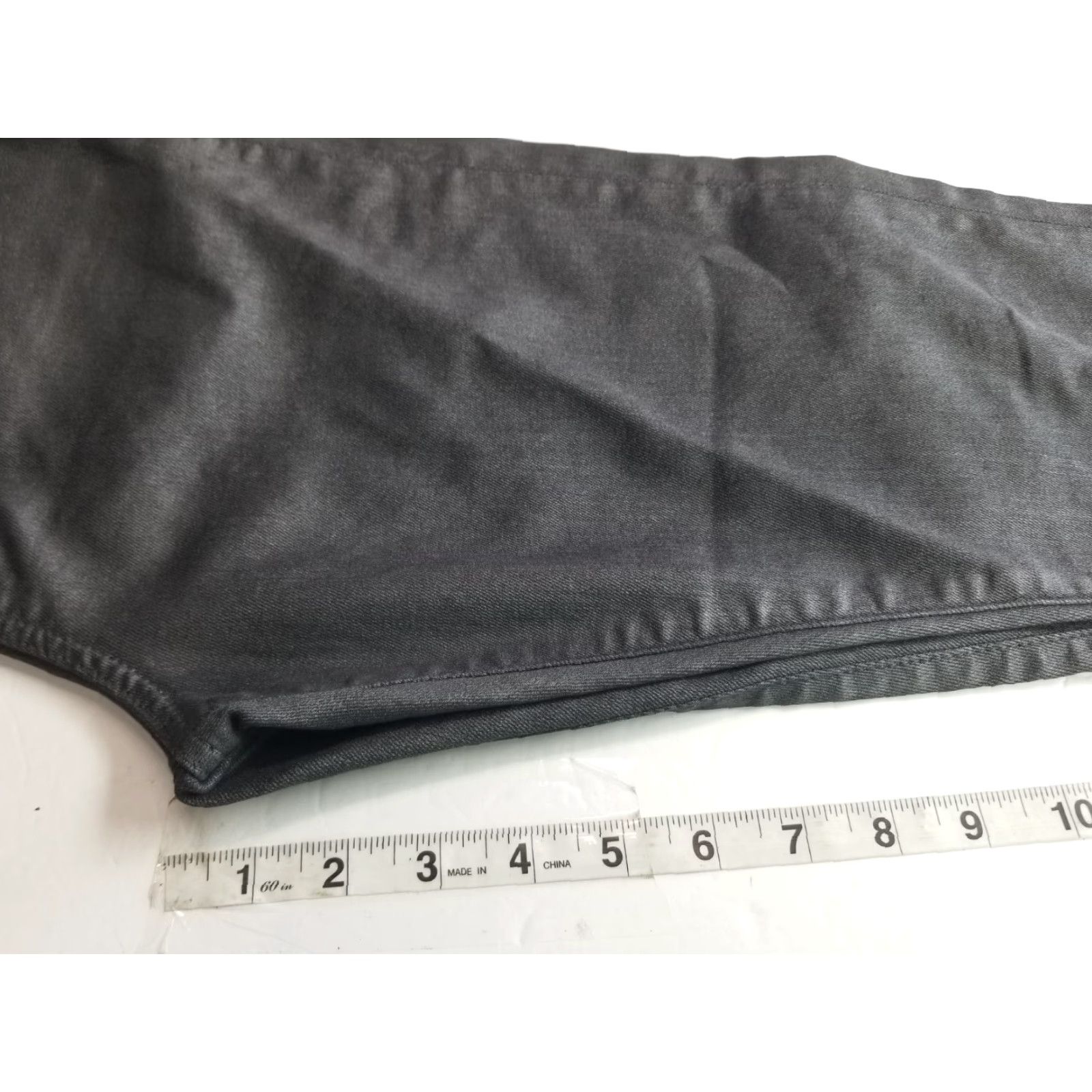 Vintage AG Adriano Goldschmied Farrah Skinny Jeans 28R Gray Metallic High Rise Cotton Blend 5-Pocket Women’s Pants Budget Size 28" / US 6 / IT 42 - 4 Thumbnail