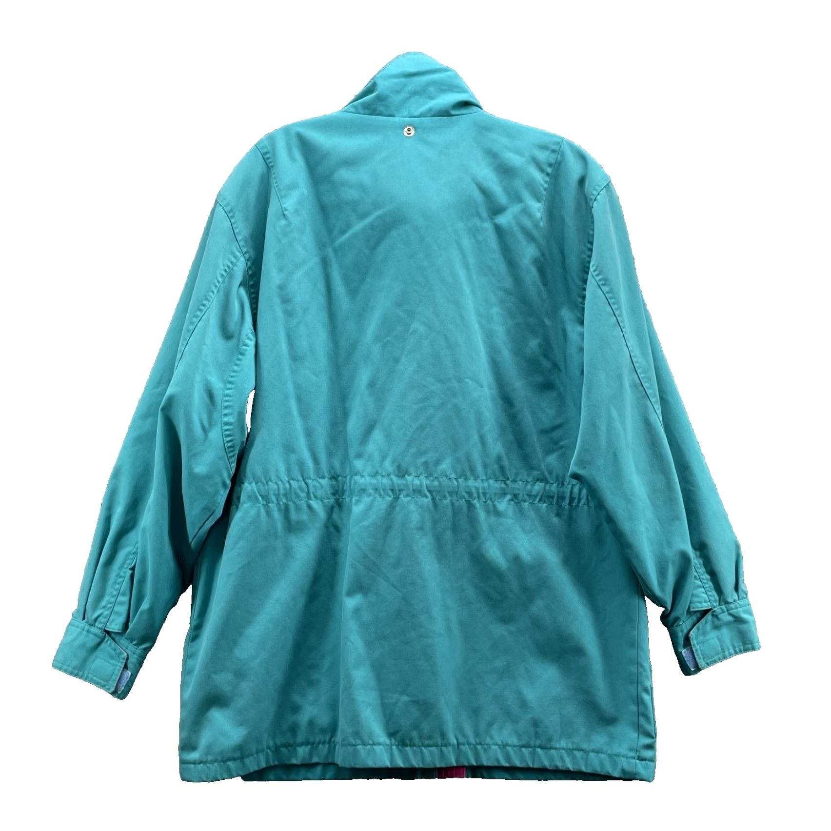 Vintage VINTAGE Pacific Trail Jacket Women's Med Parka Hooded Anorak Blue 90s Rain Wind Soft-shell Coat/ Coat Vintage Parka Jacket Size M / US 6-8 / IT 42-44 - 2 Thumbnail