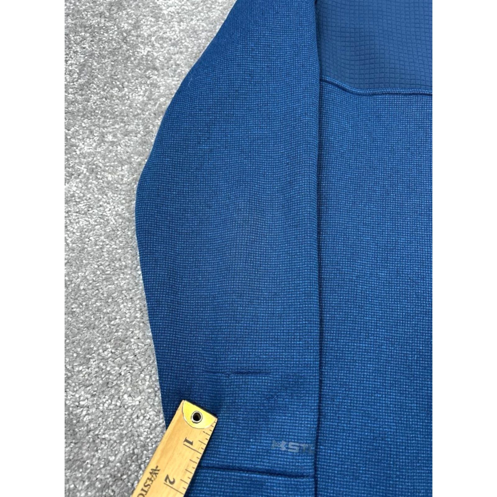 Under Armour Under Armour Storm Sweater Mens M Blue Coldgear Golf Fleece Pullover Mock Neck Long Sleeve Size US M / EU 48-50 / 2 - 6 Thumbnail