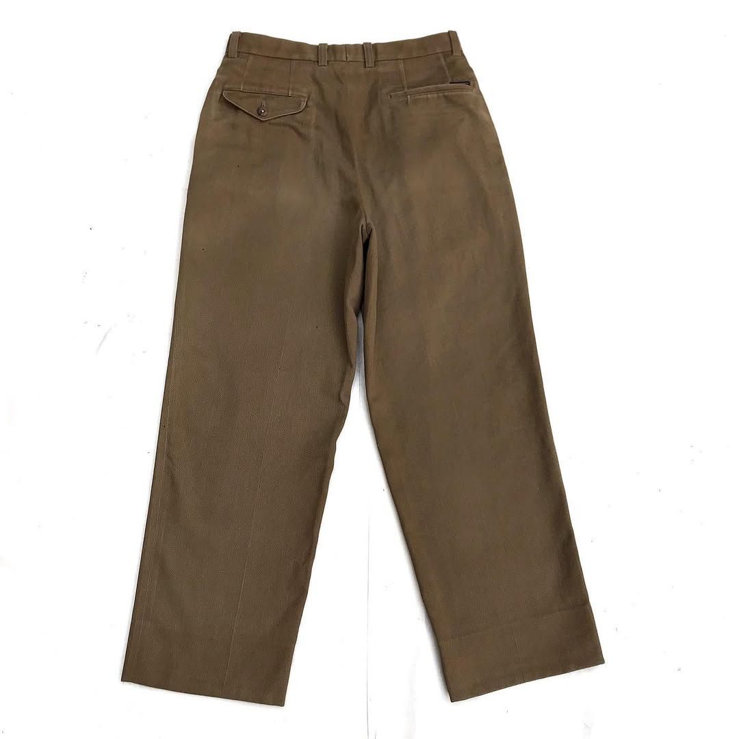Burberry Burberry Trouser Formal Pants Semi Cordura Cotton Trouser Size US 34 / EU 50 - 1 Thumbnail