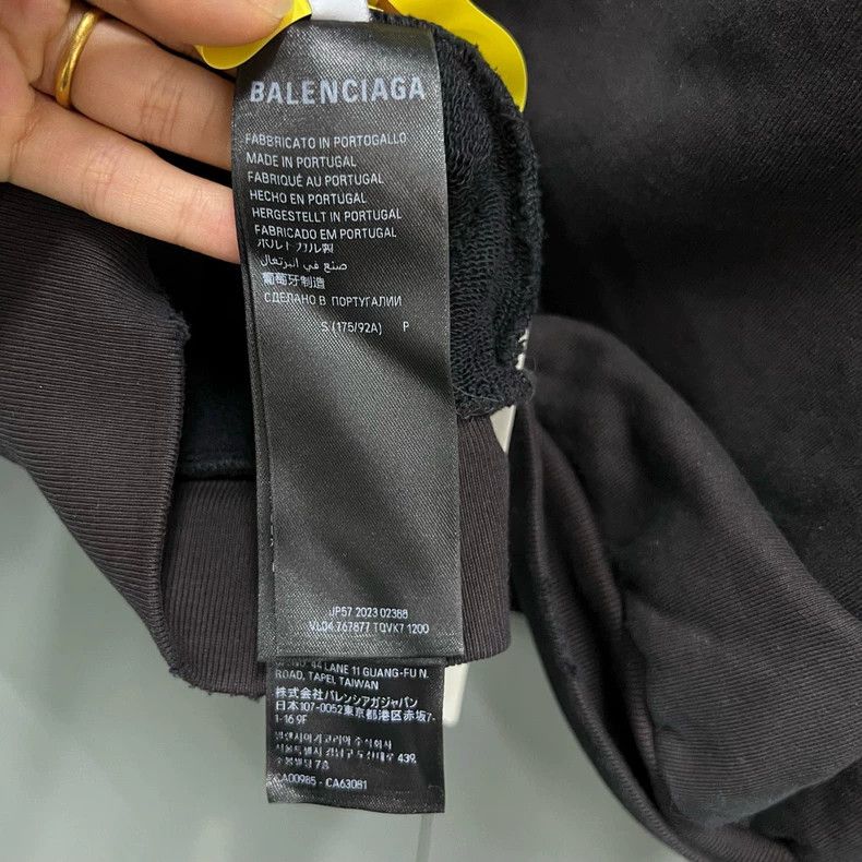 Balenciaga Balenciaga Monogrammed Unicorn Hoodie Size US S / EU 44-46 / 1 - 3 Thumbnail
