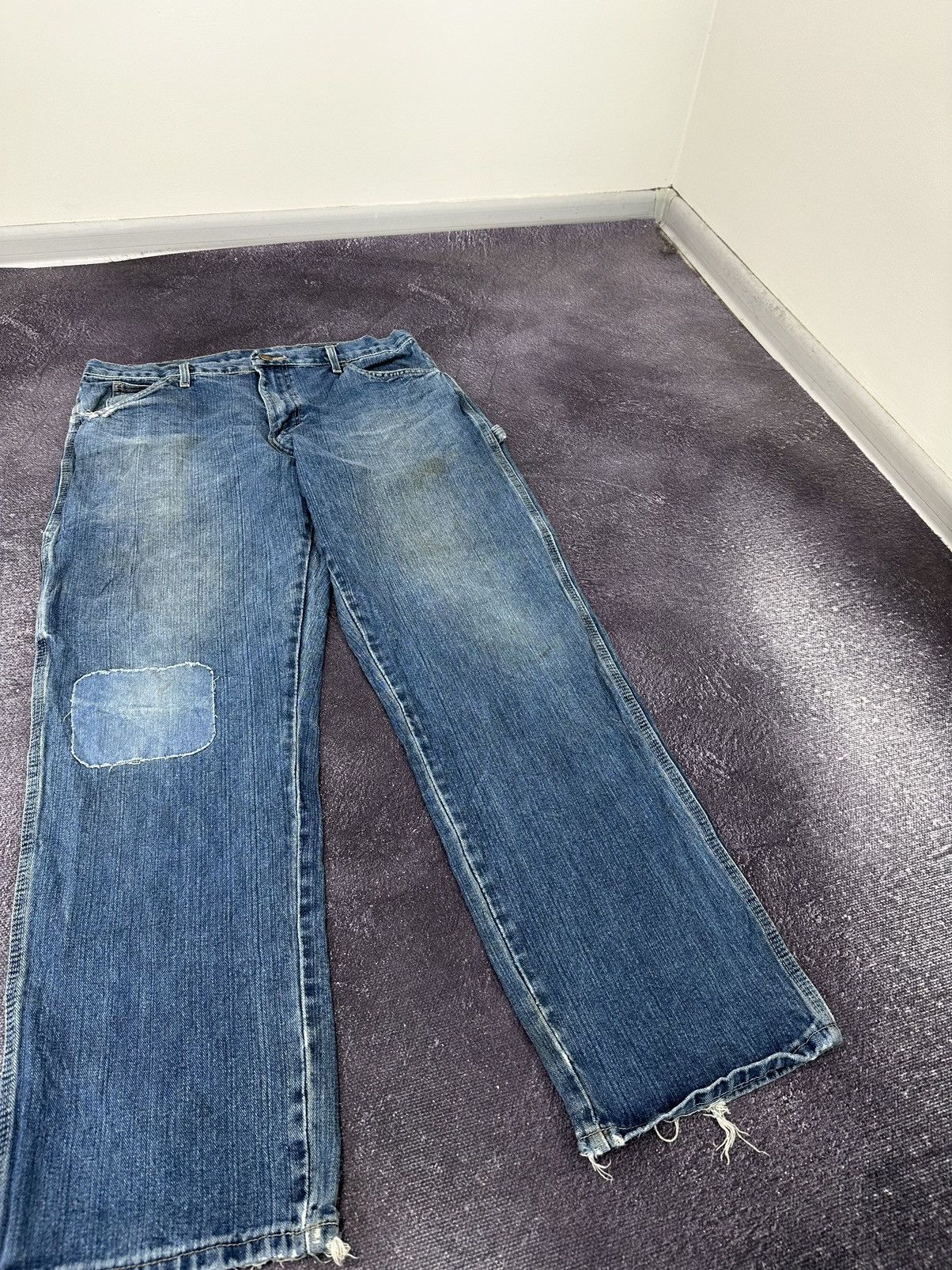 Dickies Vintage Dickies Distressed USA Baggy Cargo Carpenter Pants Size US 34 / EU 50 - 12 Thumbnail