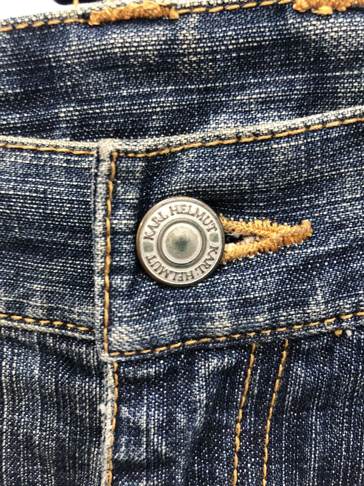 Japanese Brand × Karl Helmut Karl Helmut Patchwork Denim Size US 30 / EU 46 - 9 Thumbnail