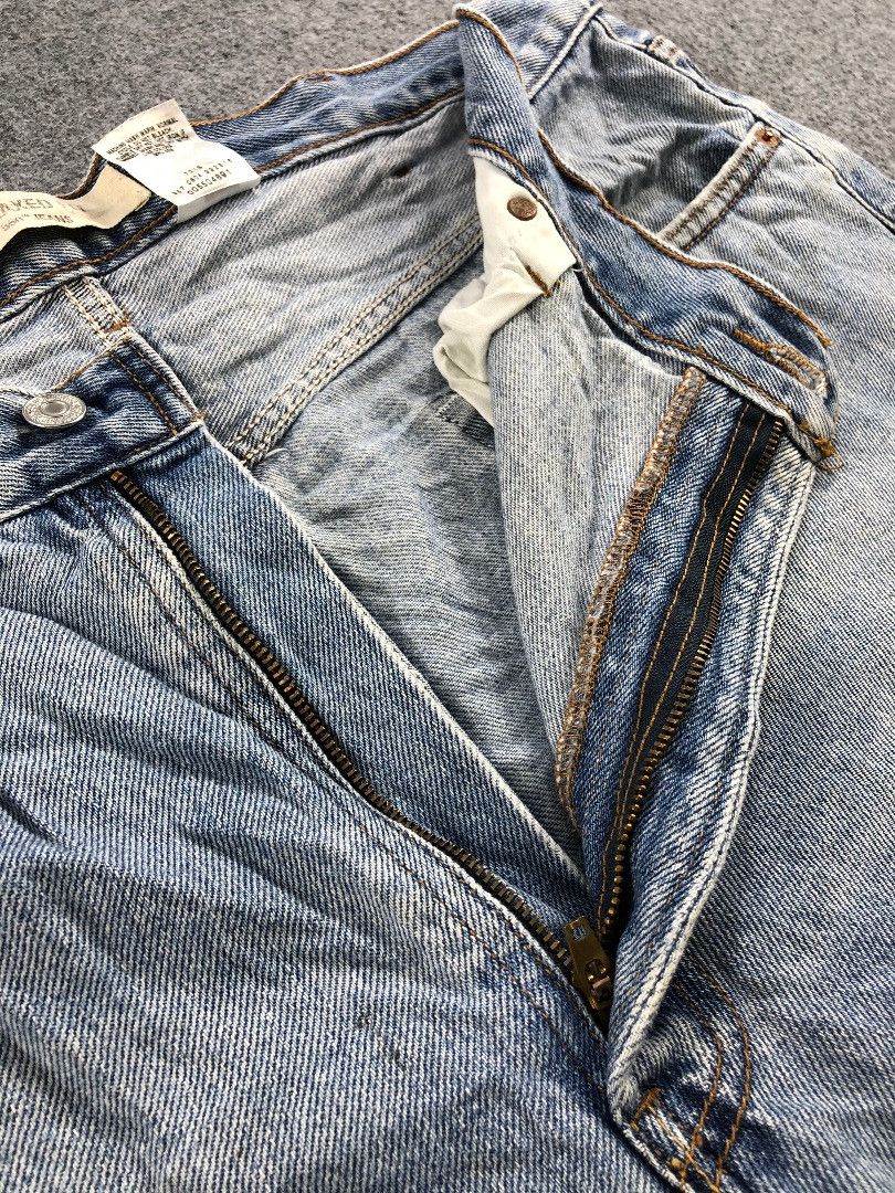 Levi's Vintage Light Wash Levis 550 Jeans-JM707 Size US 40 / EU 56 - 9 Thumbnail