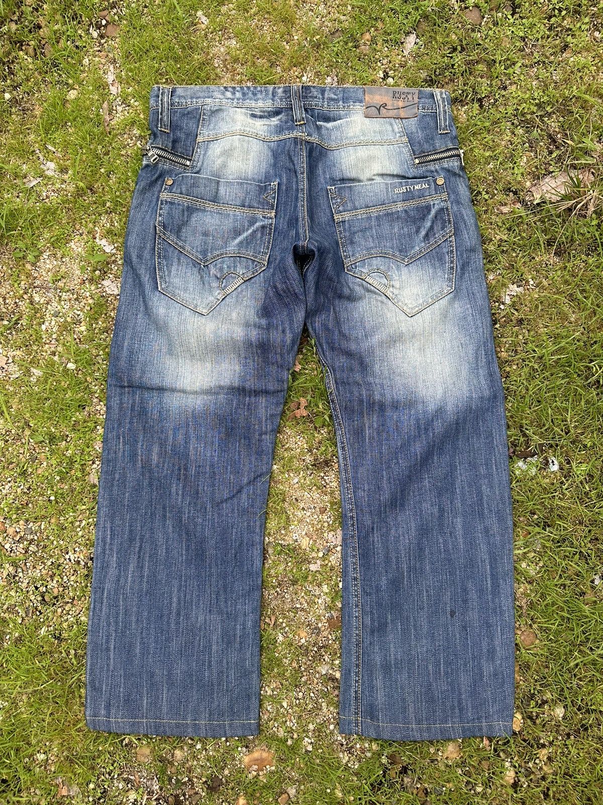 Seditionaries CRAZY RUSTY NEAL CULTURE OF DENIM PANTS W36 Size US 36 / EU 52 - 14 Thumbnail