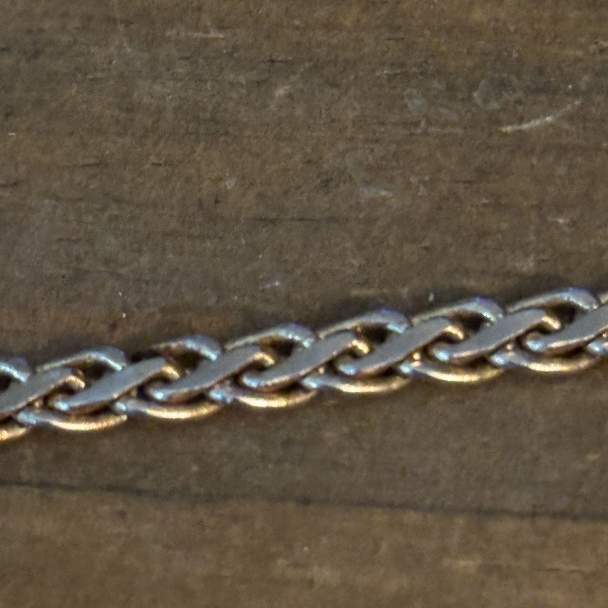 Vintage Vintage gold tone flat S link chain necklace Size ONE SIZE - 4 Thumbnail