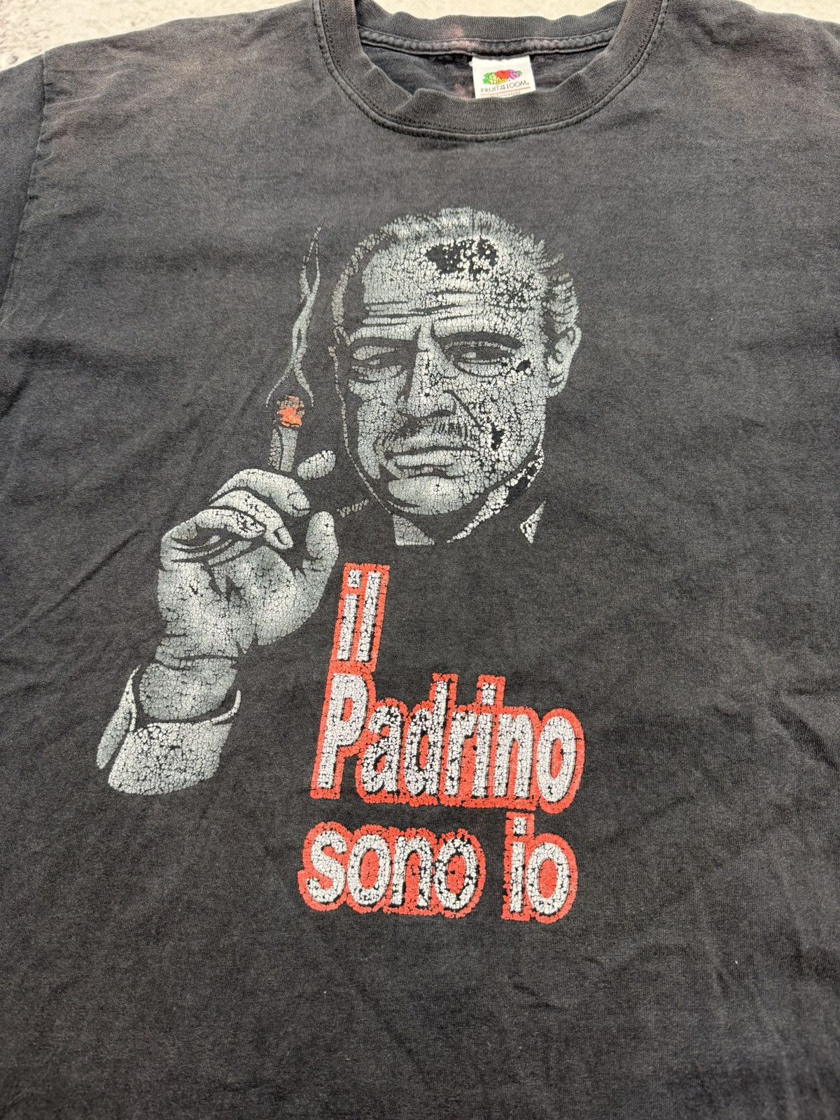Vintage Vintage The Godfather Movie Tee Graphic 90s Rare Italian Size US L / EU 52-54 / 3 - 2 Thumbnail