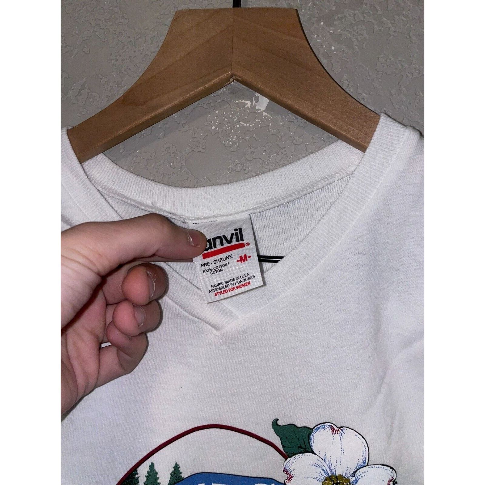 Anvil Vintage Womens Train Shirt Texas State Railroad Tee 90s M Size M / US 6-8 / IT 42-44 - 10 Thumbnail