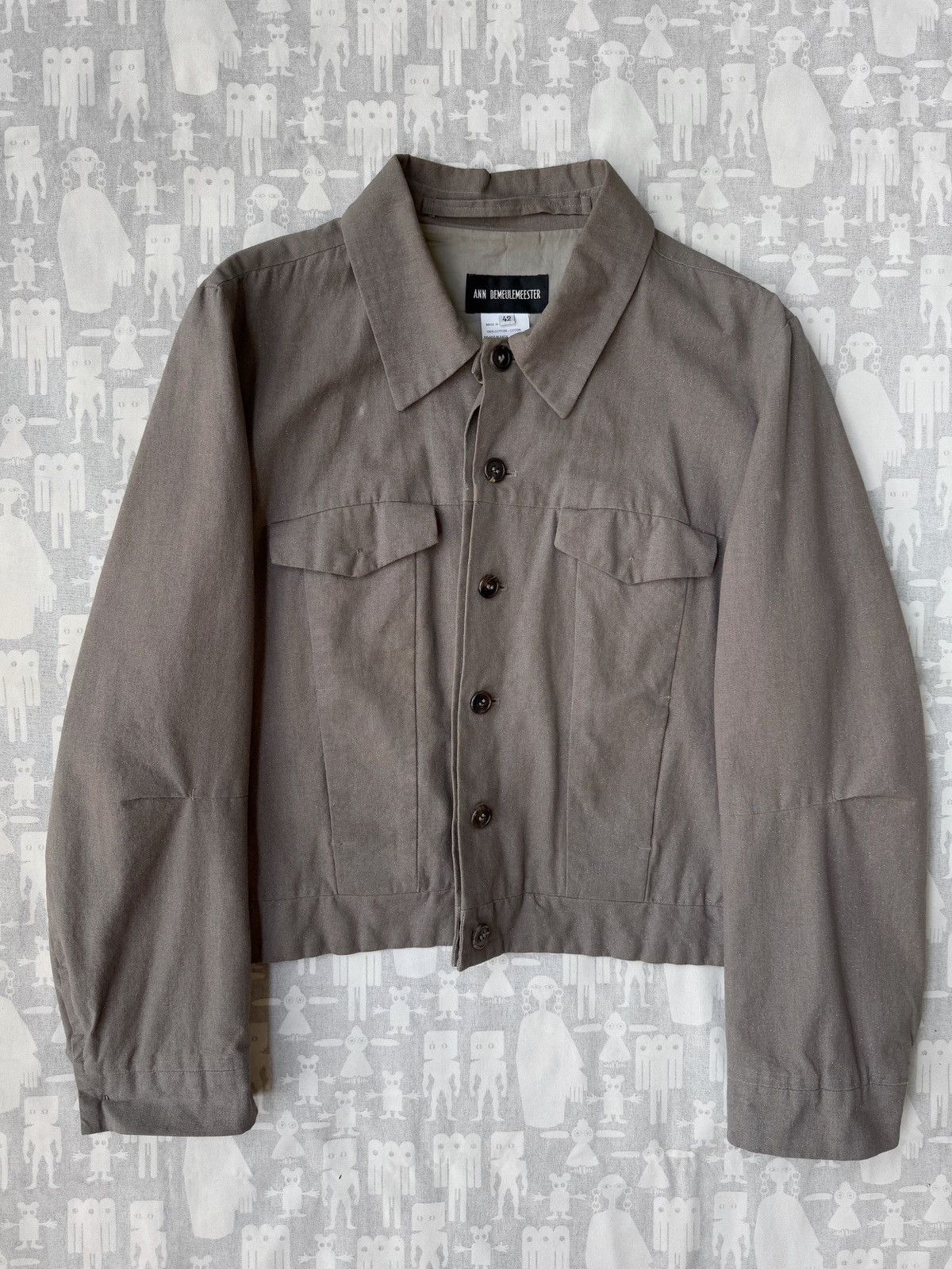 Ann Demeulemeester Ann Demeulemeester AW00 Glitter Trucker Jacket Size US XS / EU 42 / 0 - 1 Thumbnail