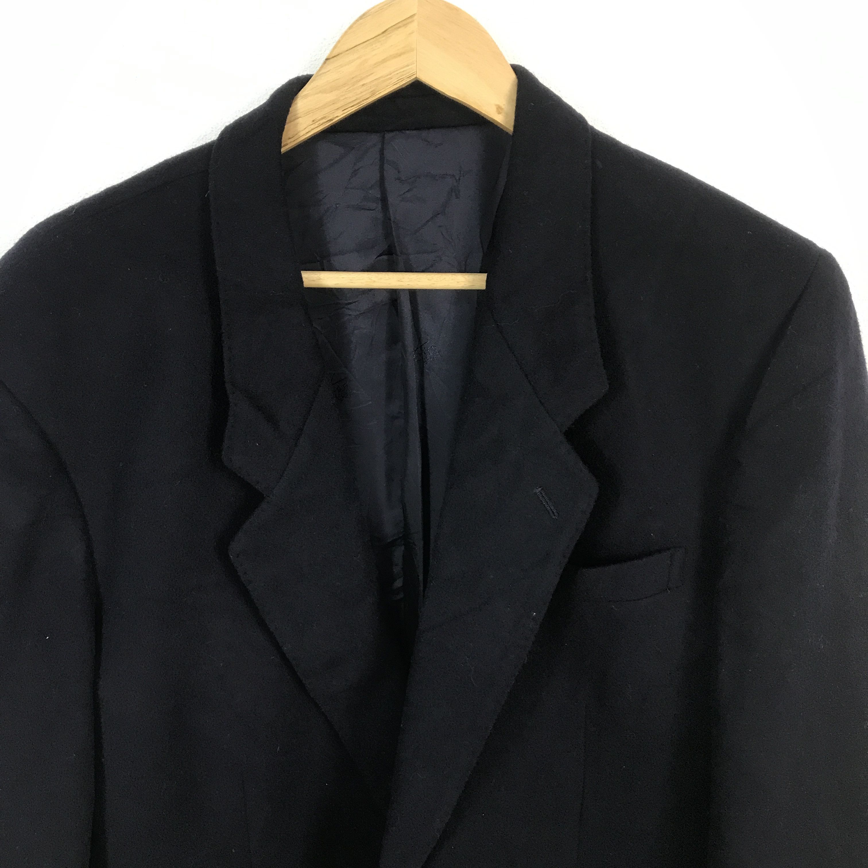 Japanese Brand × Kenzo Vtg Kenzo Paris Wool Blazer coat Gold button jacket Size US L / EU 52-54 / 3 - 3 Thumbnail