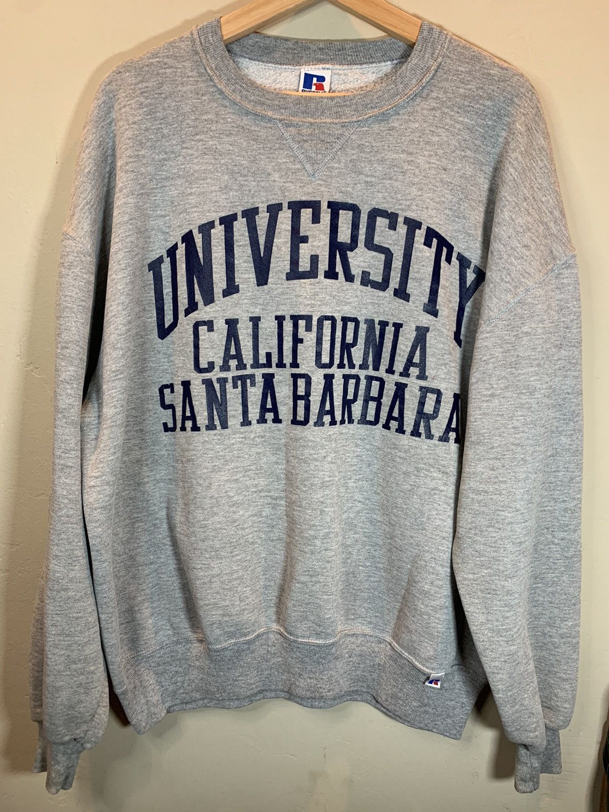Russell Athletic × Vintage *RARE* Vintage 80’s University UC Santa Barbara Sweatshirt Size US XL / EU 56 / 4 - 1 Thumbnail