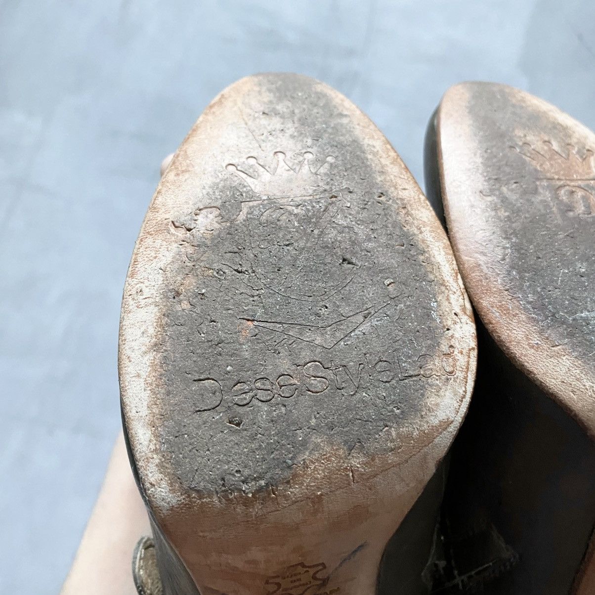 Diesel × Japanese Brand Vintage Diesel Style Lab Leather High Heels Boots Size US 6 / IT 36 - 11 Thumbnail