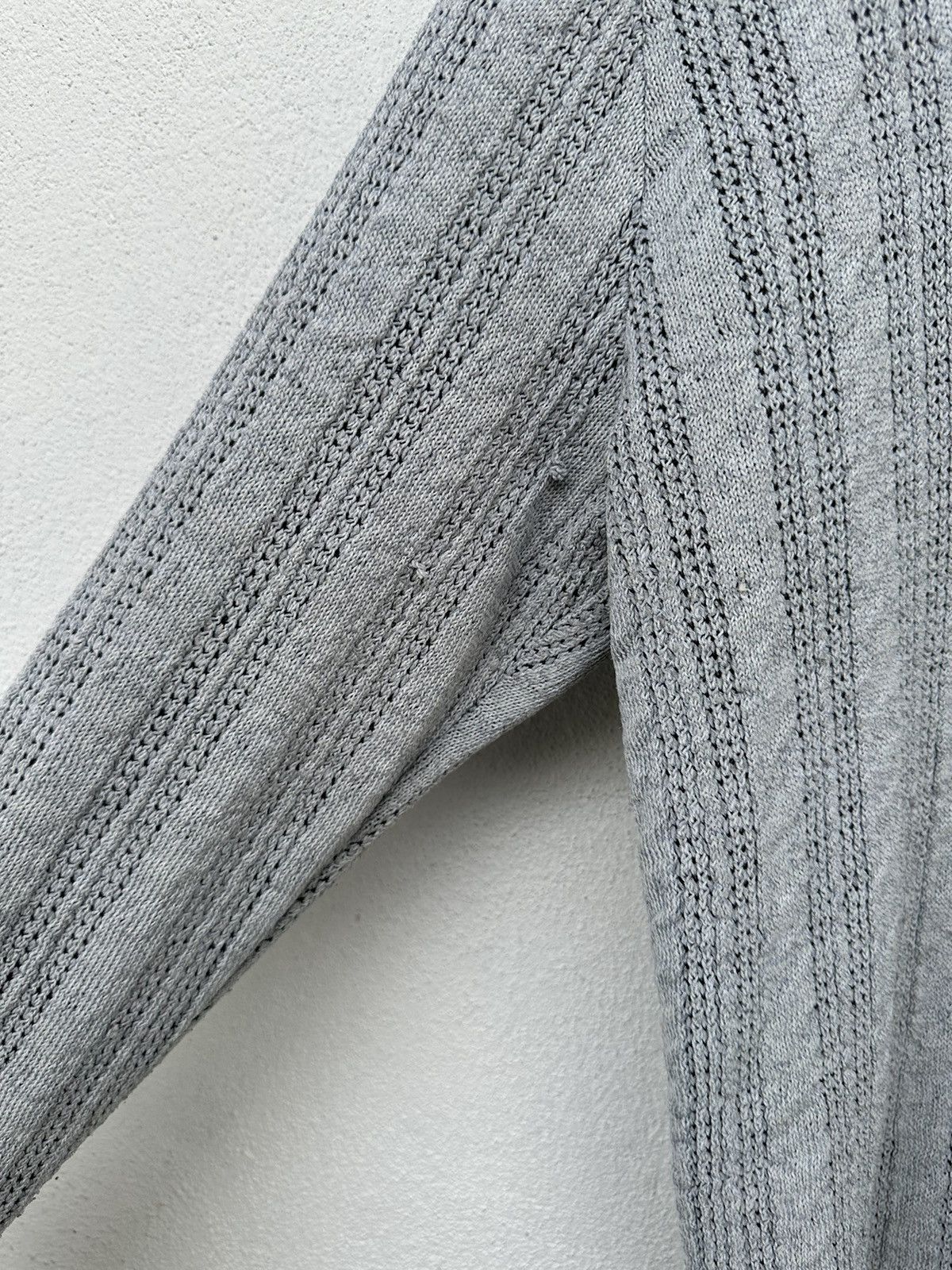 Issey Miyake × Japanese Brand × Tete Homme Tete Homme Knitwear Size US L / EU 52-54 / 3 - 11 Thumbnail