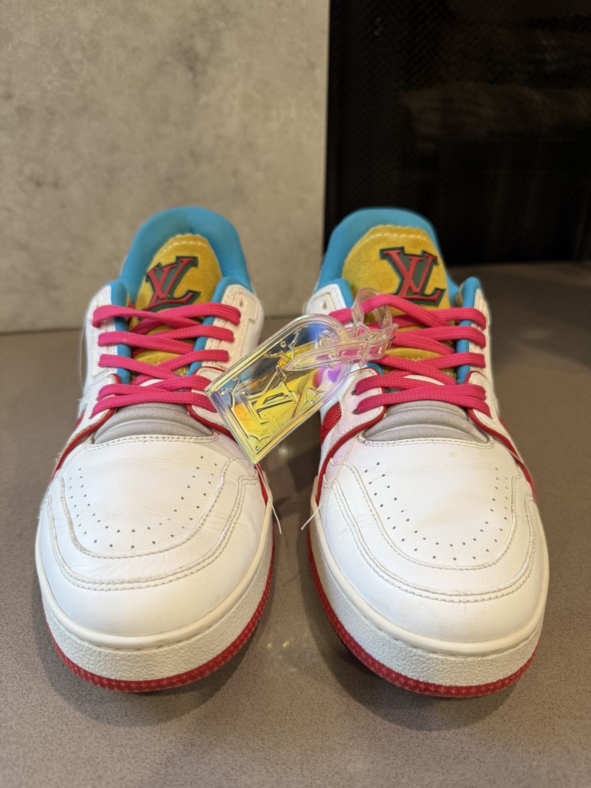 Louis Vuitton Louis Vuitton Japan Exclusive Upcycled Trainer Sneaker Size US 8 / EU 41 - 3 Thumbnail