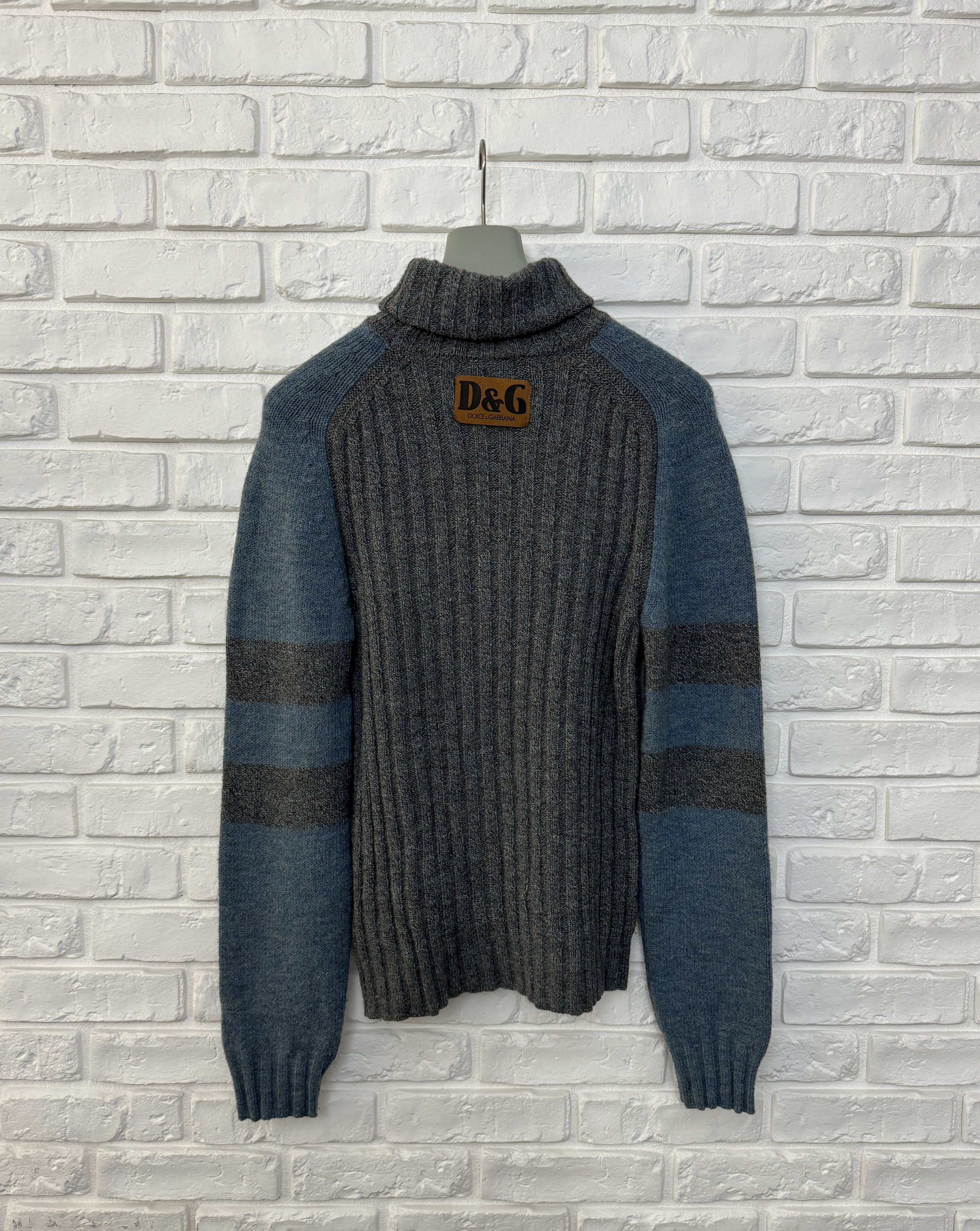 トップス dolce&gabbana archive hand painted knit Designer × Dolce & Gabbana × Vintage Dolce & Gabbana D&G