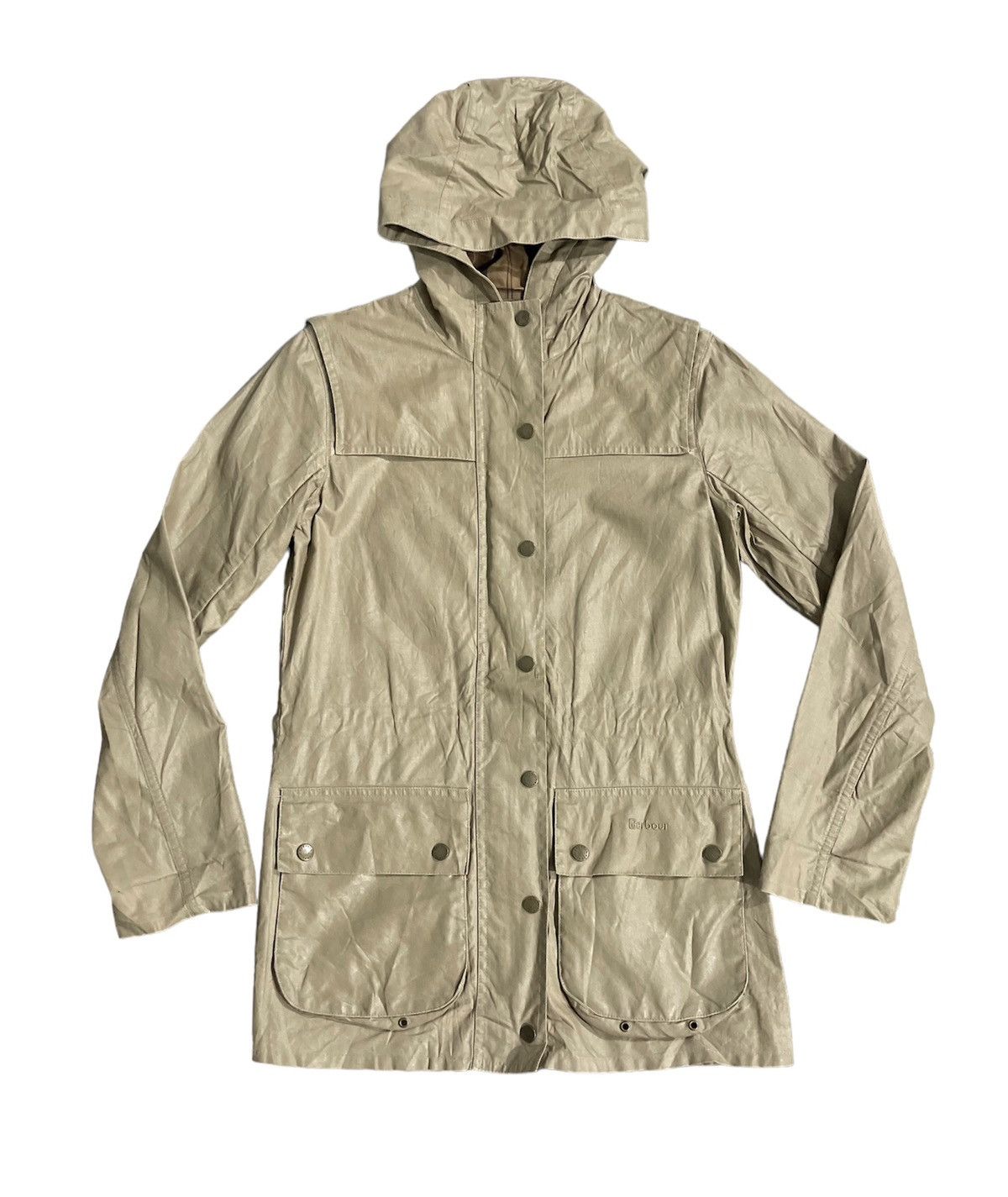 image of Barbour Heritage Summer Durham Jacket in Brown, Women's (Size Small)