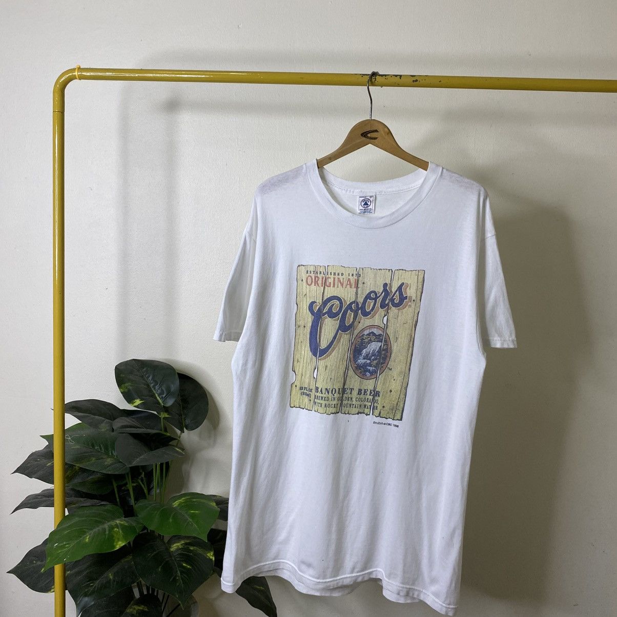 Vintage 1998 Coors Banquet Beer Promo T-Shirt Size US L / EU 52-54 / 3 - 1 Thumbnail