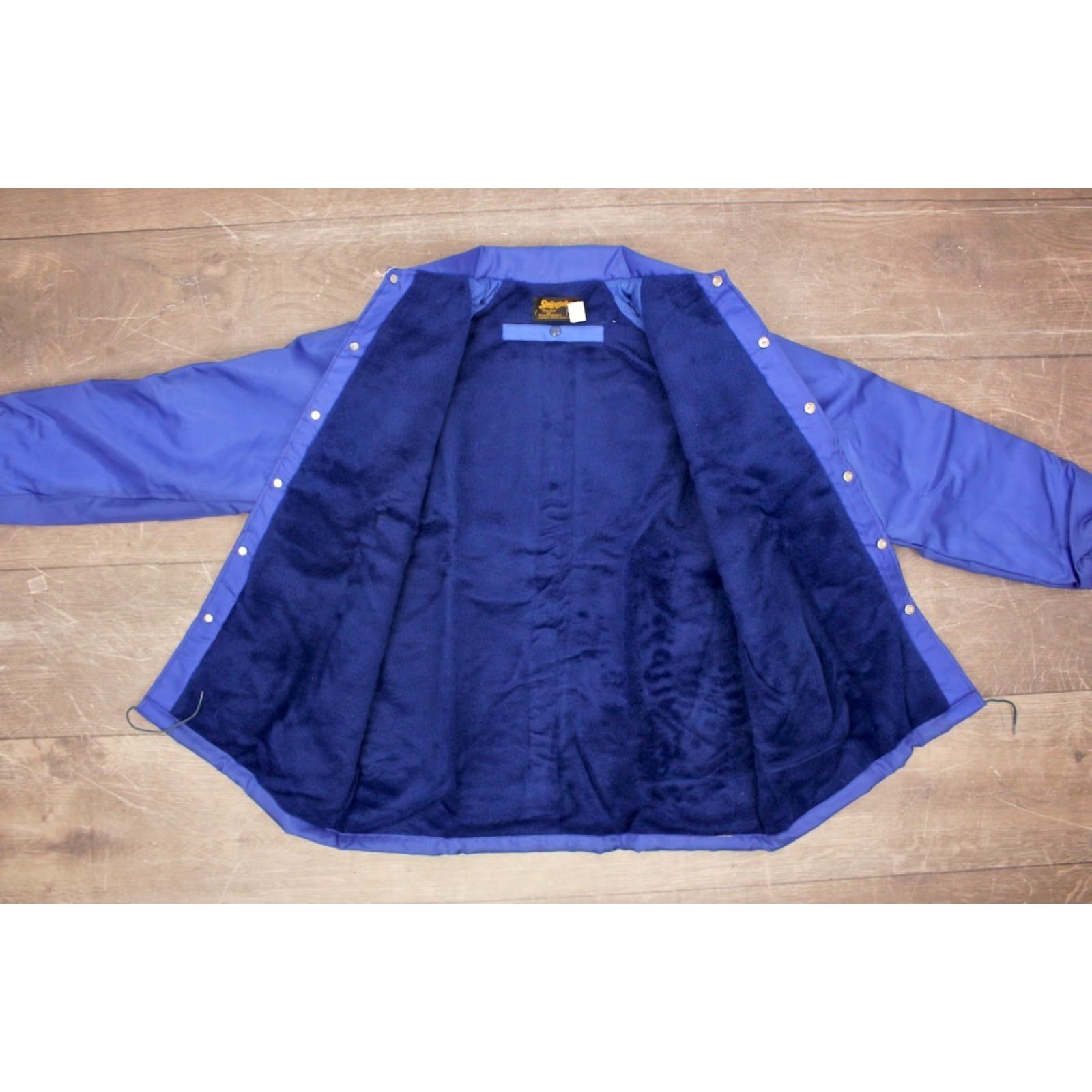 Vintage VINTAGE Swingster Jacket 70s Mens L Blue Nylon Dekalb 50 Chest Casual 1970s Size US L / EU 52-54 / 3 - 3 Thumbnail