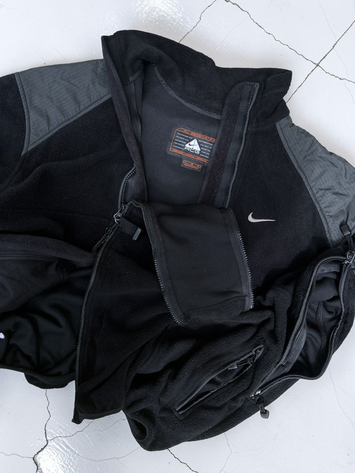 Nike ACG 1998 Nike ACG Layering System 2 Polartec Dual Zip Fleece Size US L / EU 52-54 / 3 - 8 Thumbnail