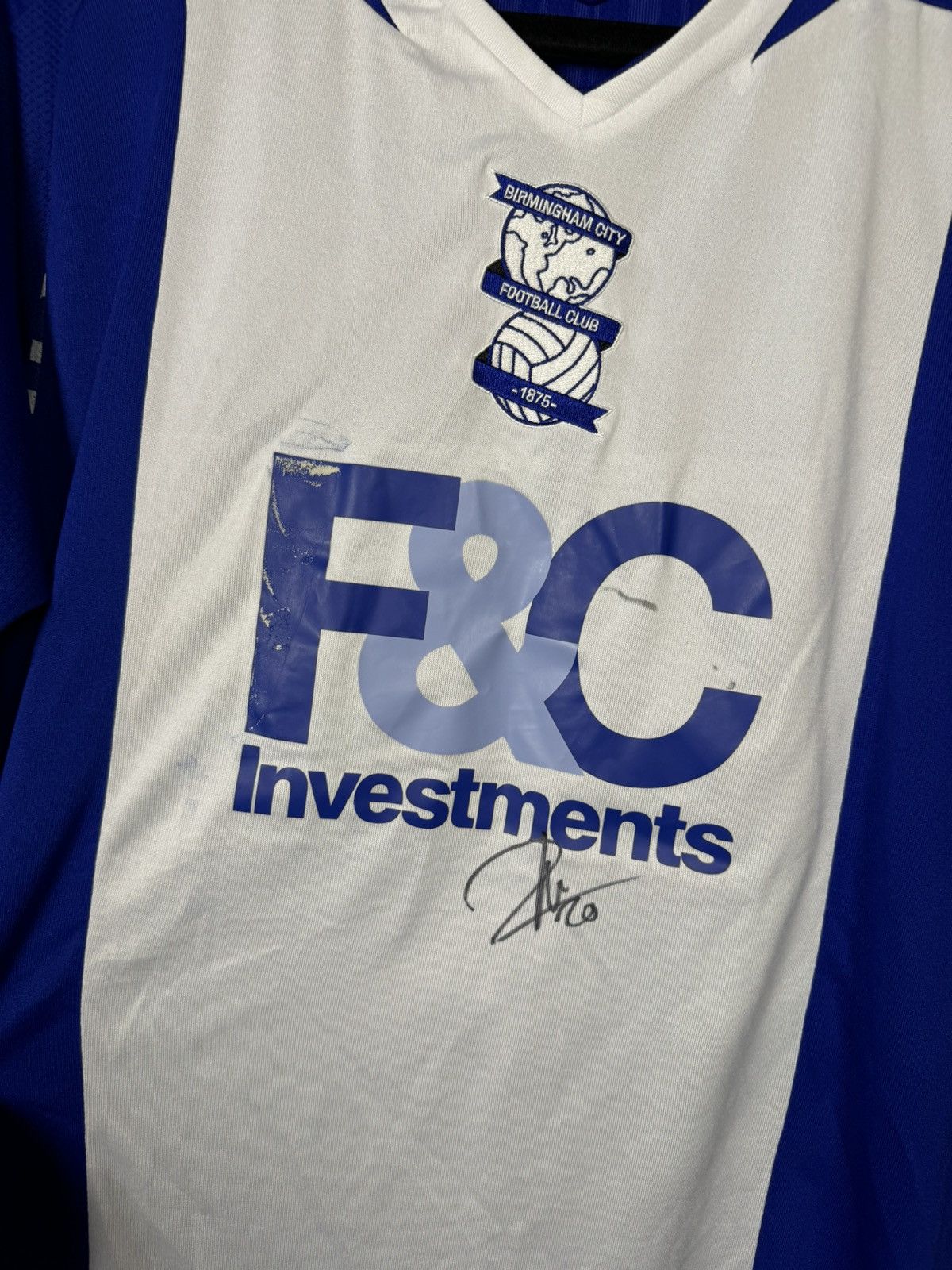 Umbro × Vintage Vintage Birmingham City 2007/08 Umbro Soccer Jersey Size US L / EU 52-54 / 3 - 7 Thumbnail