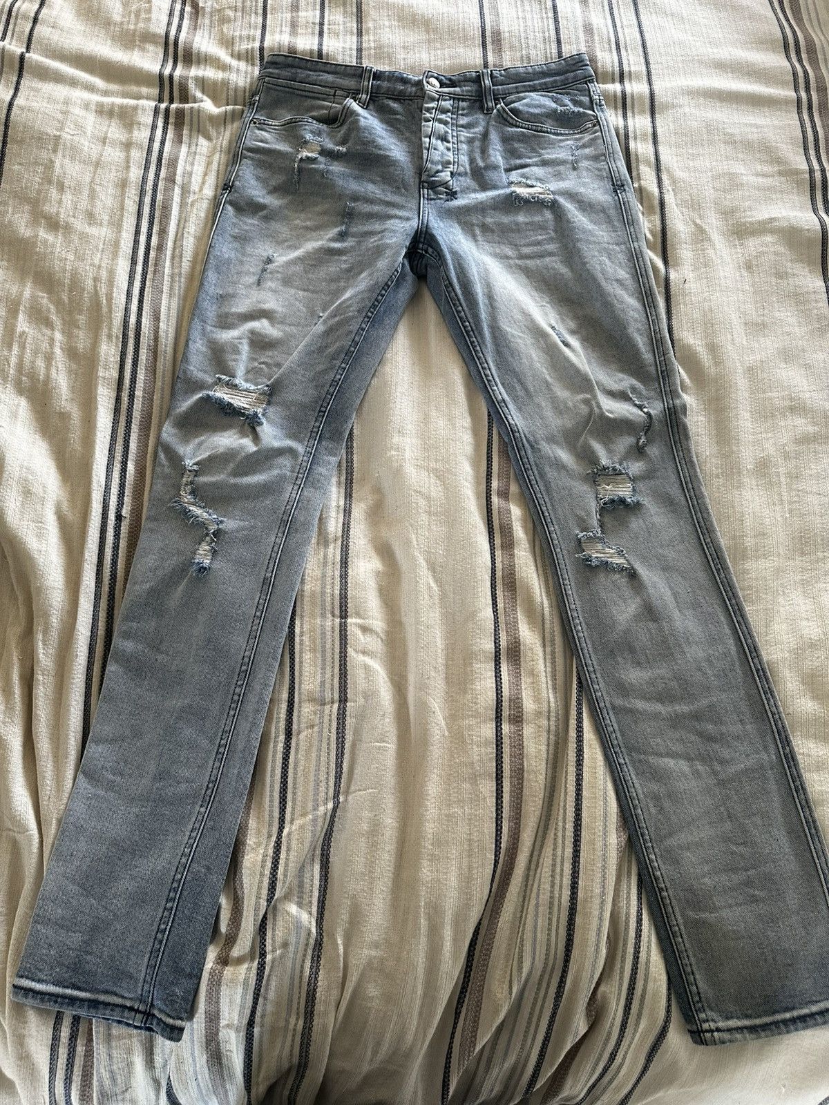 Ksubi Ksubi Van Winkle Trashed Dreams Jeans Size US 34 / EU 50 - 2 Thumbnail
