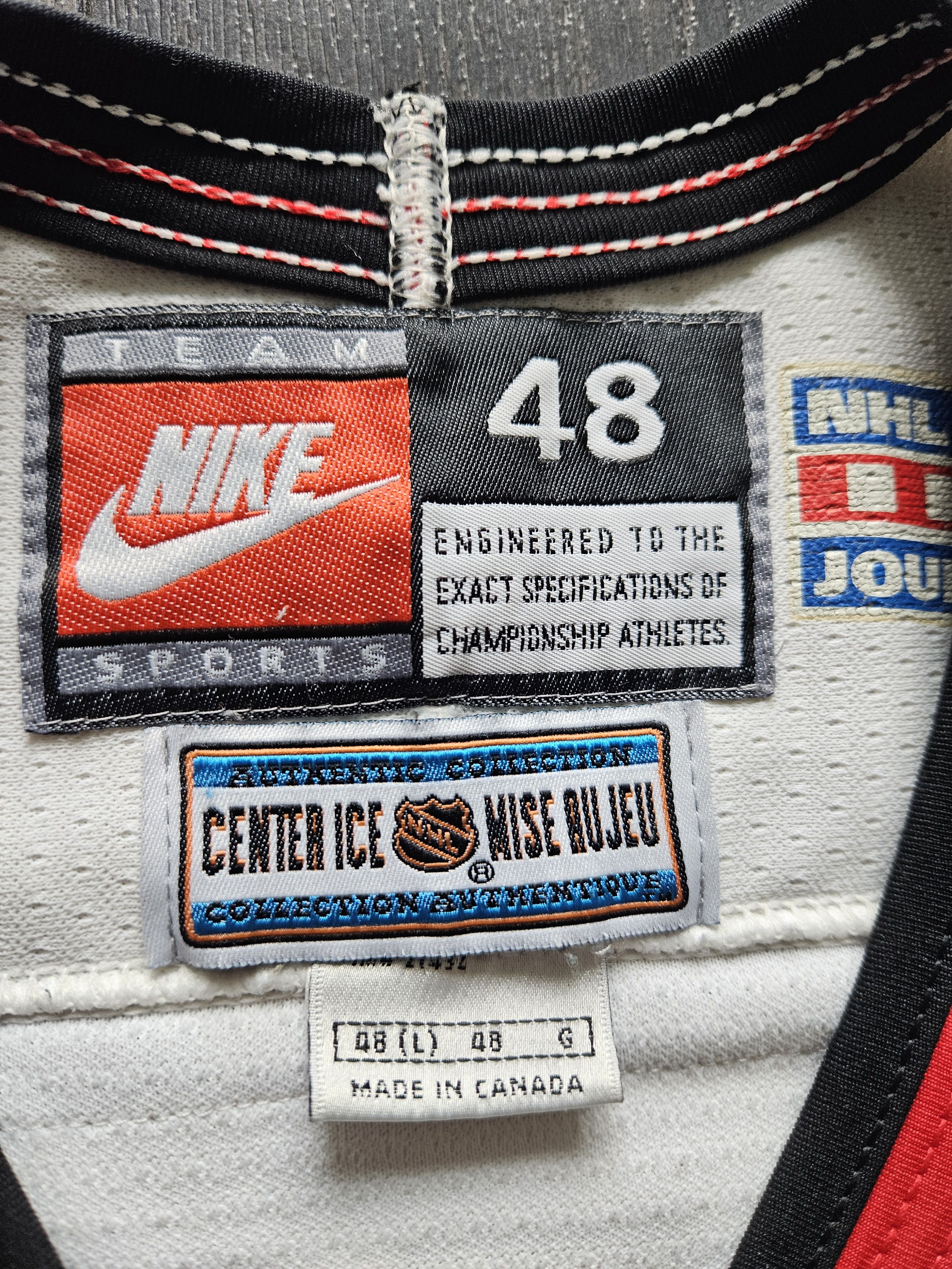 NHL × Nike × Vintage NHL Authentic Vintage Ed Belfour Jersey - Nike Size US XL / EU 56 / 4 - 4 Thumbnail
