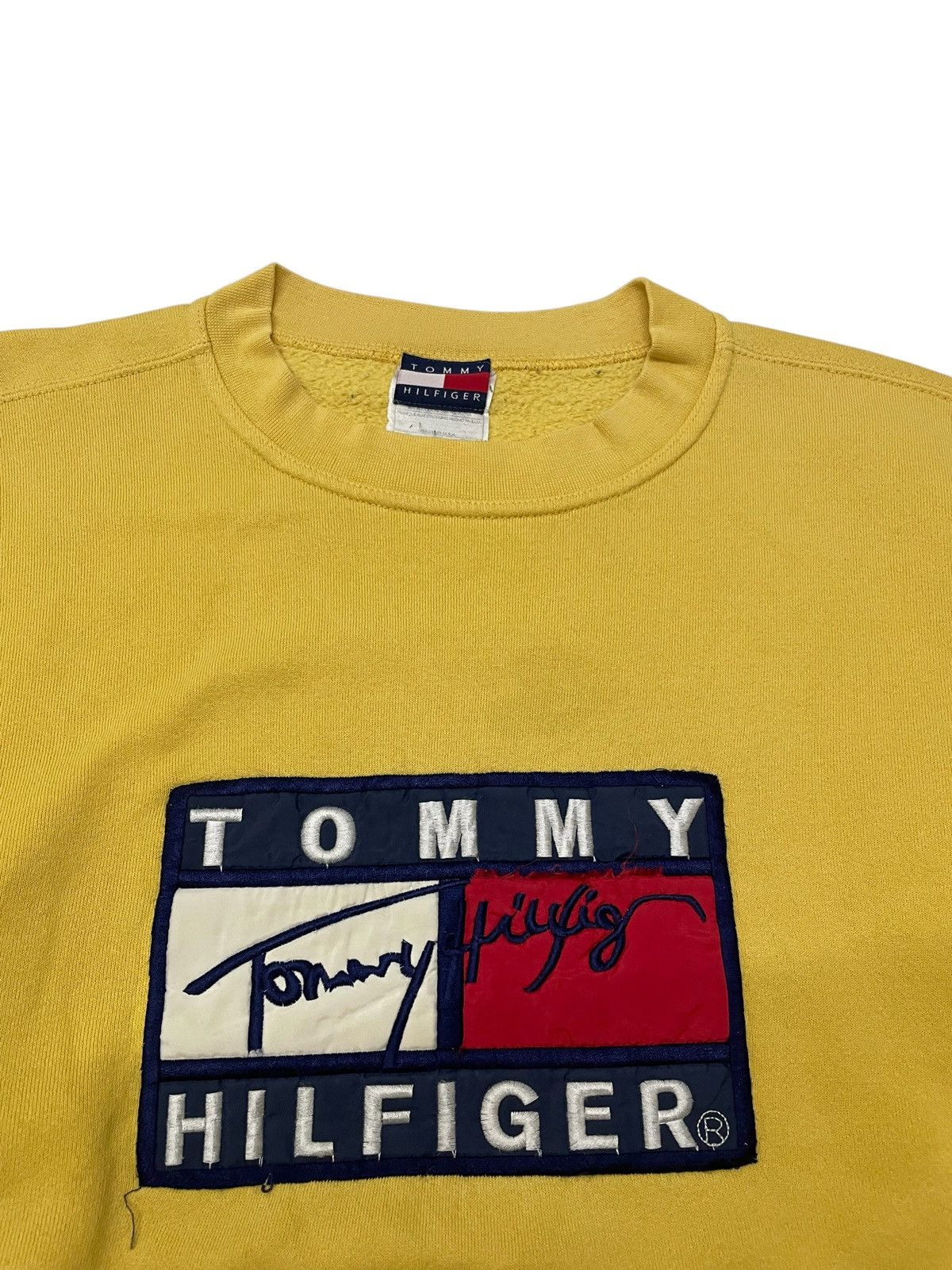 Tommy Hilfiger Vintage TOMMY HILFIGER Sweatshirt Size US L / EU 52-54 / 3 - 2 Thumbnail