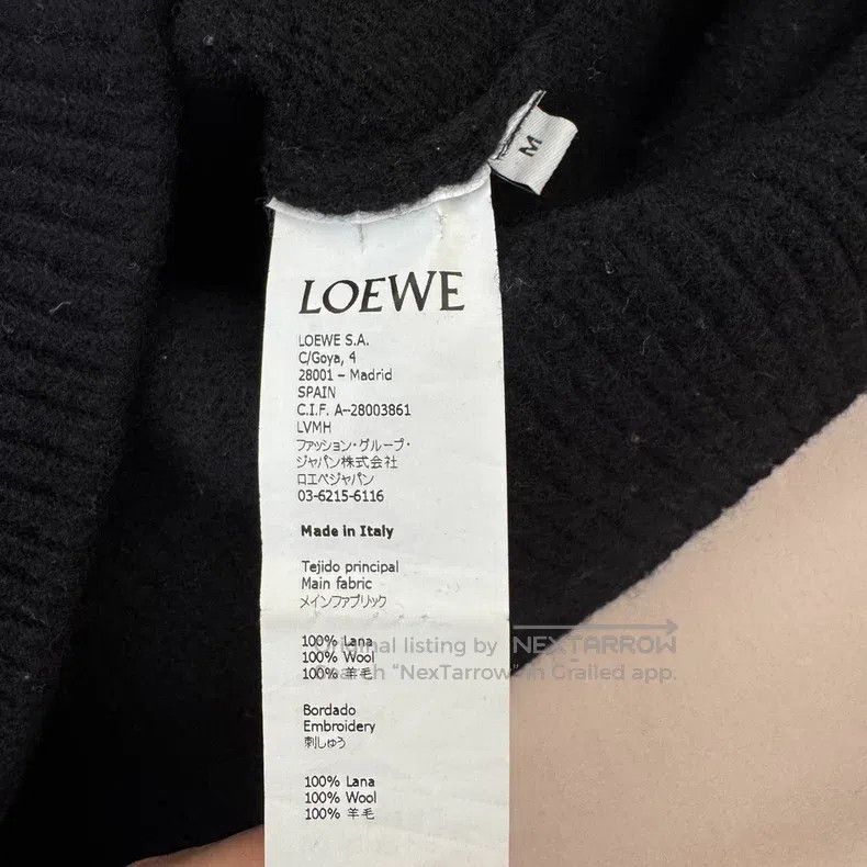 Loewe Loewe Black sweater Size M / US 6-8 / IT 42-44 - 4 Thumbnail