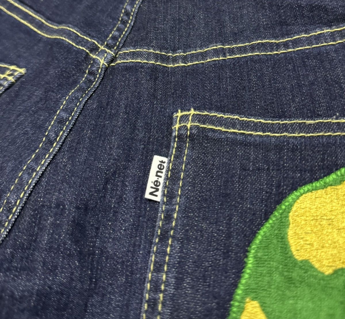 Ne-Net NE-NET Issey Miyake Soft Denim Pant Size US 31 - 6 Thumbnail