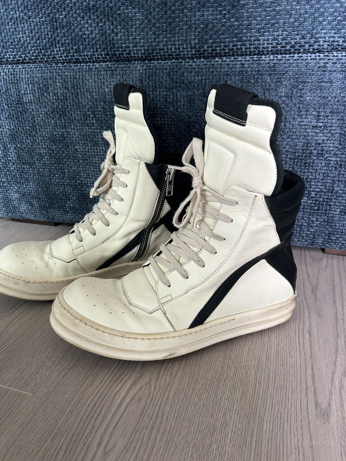 Rick Owens Geobasket 42 | Grailed