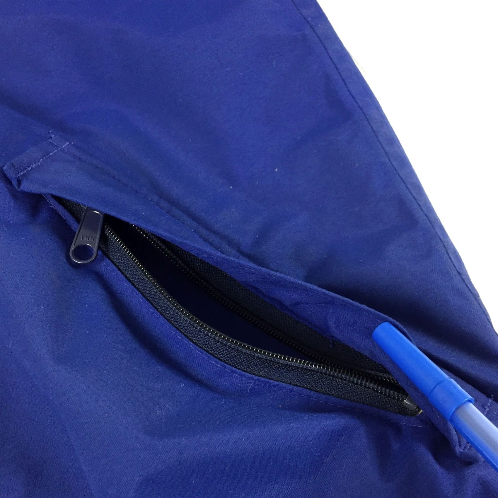 Vintage VINTAGE Woolrich Jacket Mens Large Blue Nylon Bomber Polarplus Lined Full Zip Polyester Blend Size US L / EU 52-54 / 3 - 5 Thumbnail