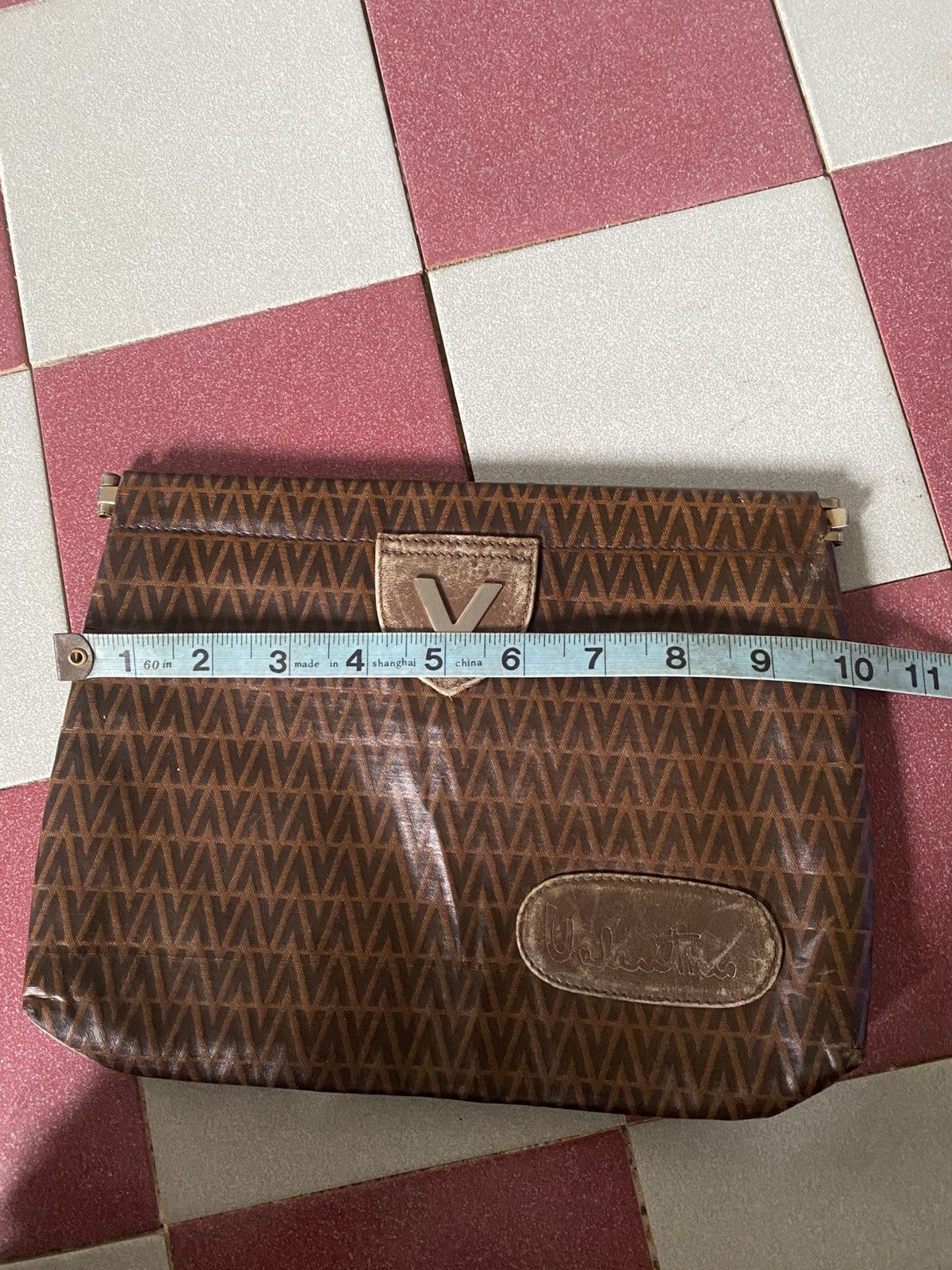 Valentino × Vintage Mario Valentino Pouch Bag Vintage Made in Italy Size ONE SIZE - 6 Thumbnail