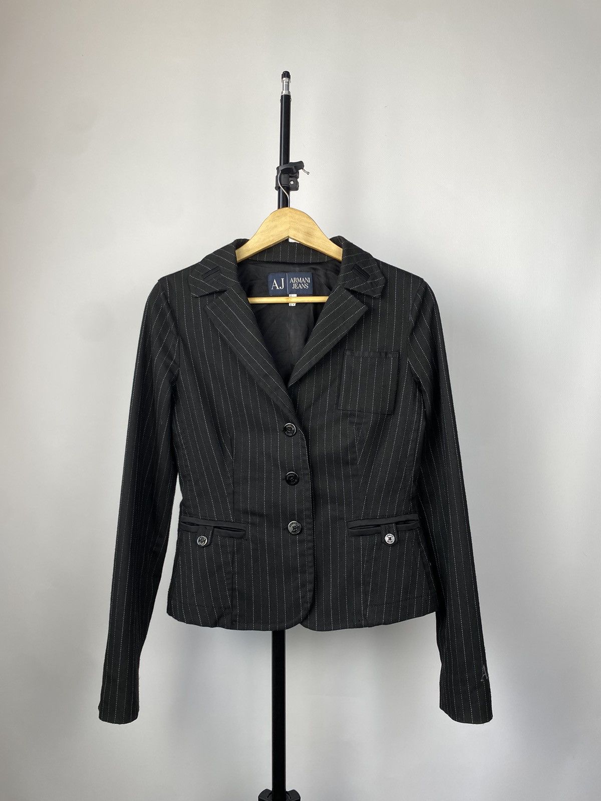 Armani 1990s ARCHIVE ARMANI BLAZER JACKET Size M / US 6-8 / IT 42-44 - 1 Thumbnail