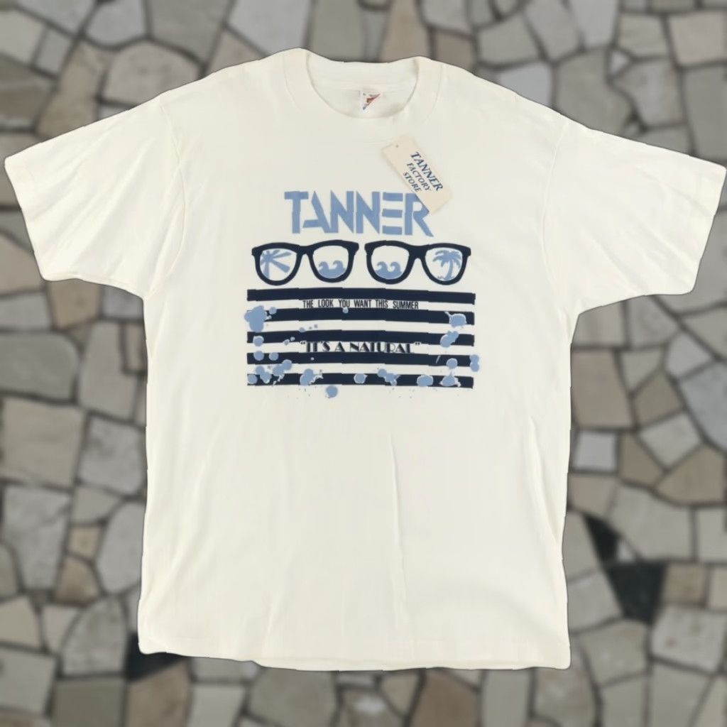 Vintage VTG Tanner It's a Natural Solid T-Shirt White Men's XL Shirt Mens XL White VTG Tanner It's a Natural Solid T-Shirt White Men XL Size US XL / EU 56 / 4 - 1 Thumbnail