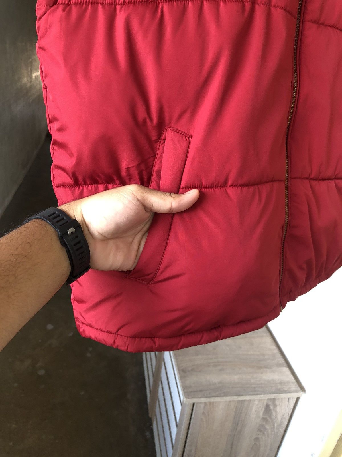 Gap Gap Minimalist Red Puffer Vest Jacket For Winter Size US XL / EU 56 / 4 - 10 Thumbnail