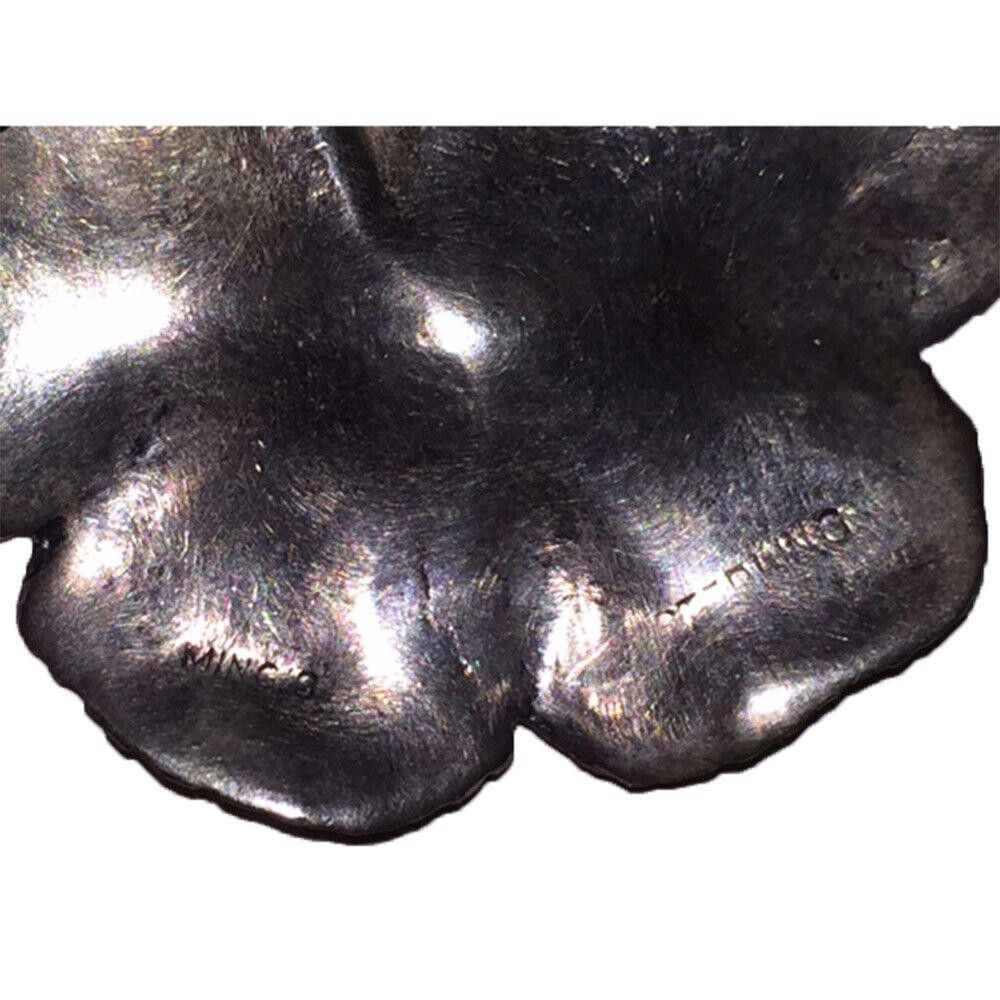 Designer Ming's Honolulu Hawaiian Sterling Hibiscus Flower Pin Size ONE SIZE - 4 Thumbnail