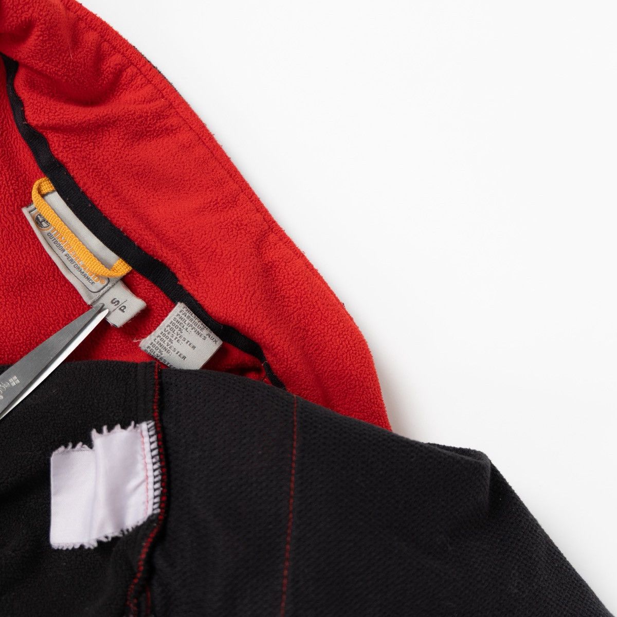 Timberland Timberland Vintage Mens Fleece Vest Red Black Full Zip Size US S / EU 44-46 / 1 - 7 Thumbnail