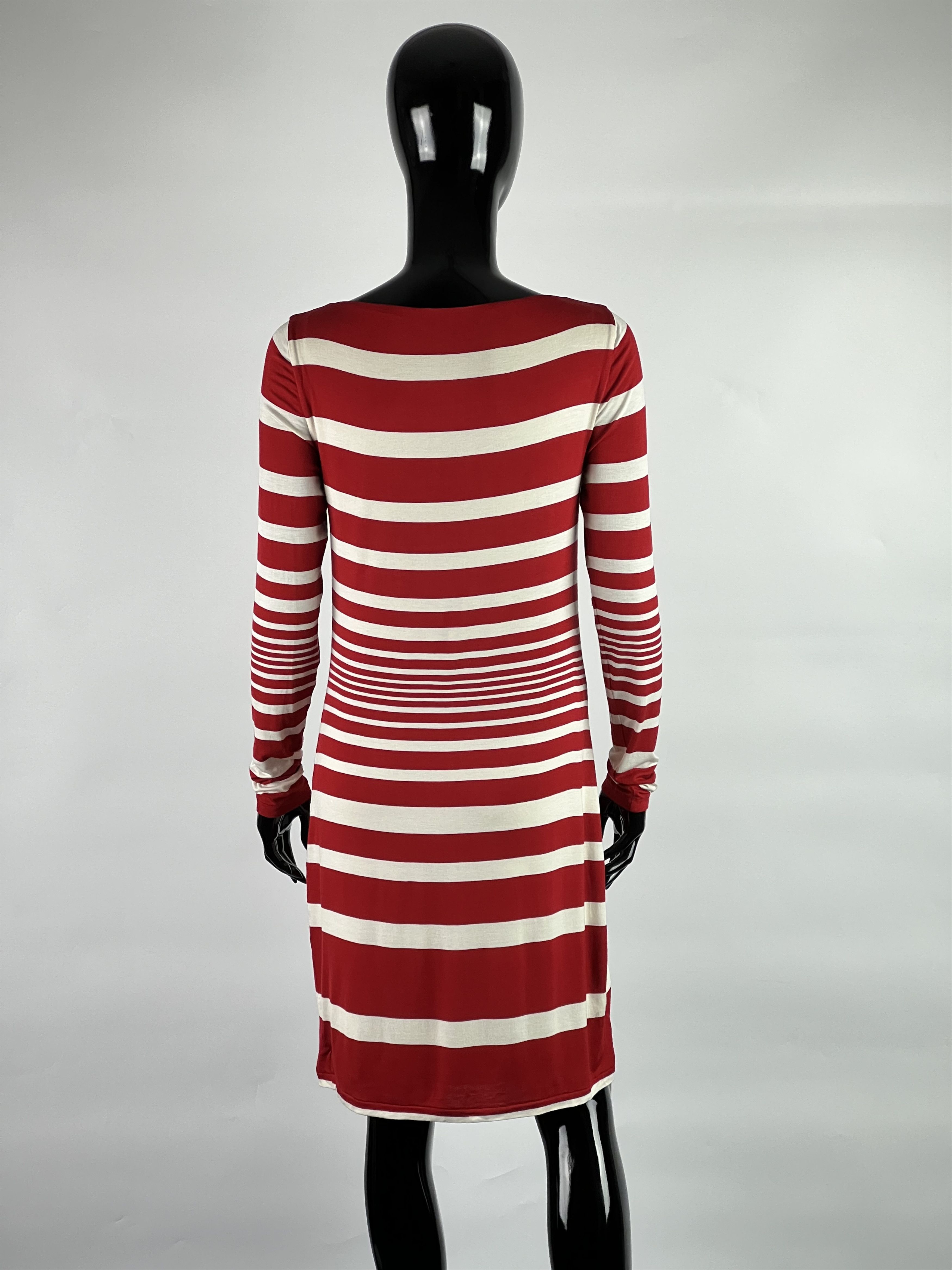 Ralph Lauren Ralph Lauren Striped Long Sleeve Midi Dress Size M Size M / US 6-8 / IT 42-44 - 3 Thumbnail