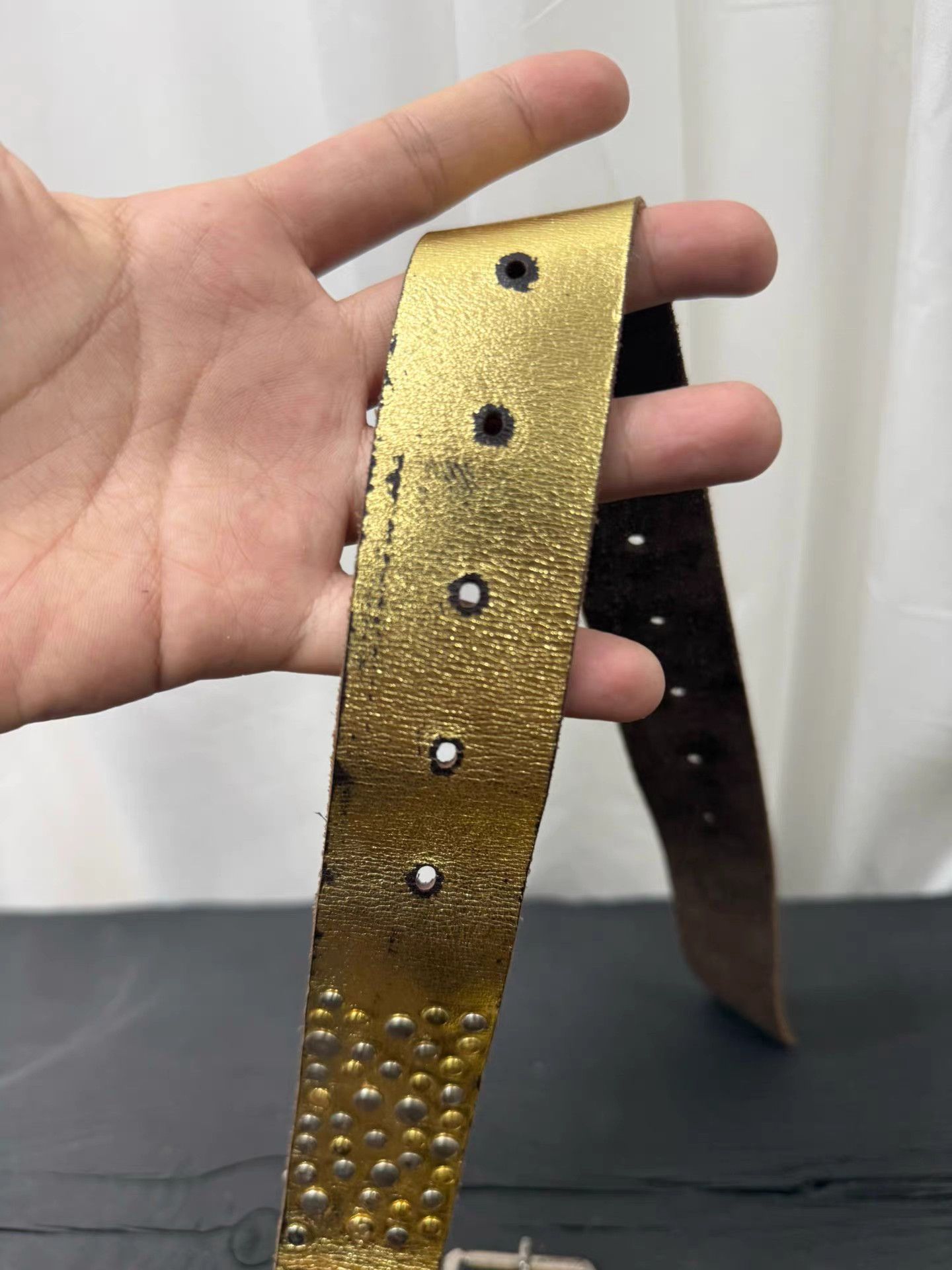 Takahiromiyashita The Soloist. The soloist Studded Star Vision Belt K20 Size ONE SIZE - 5 Thumbnail