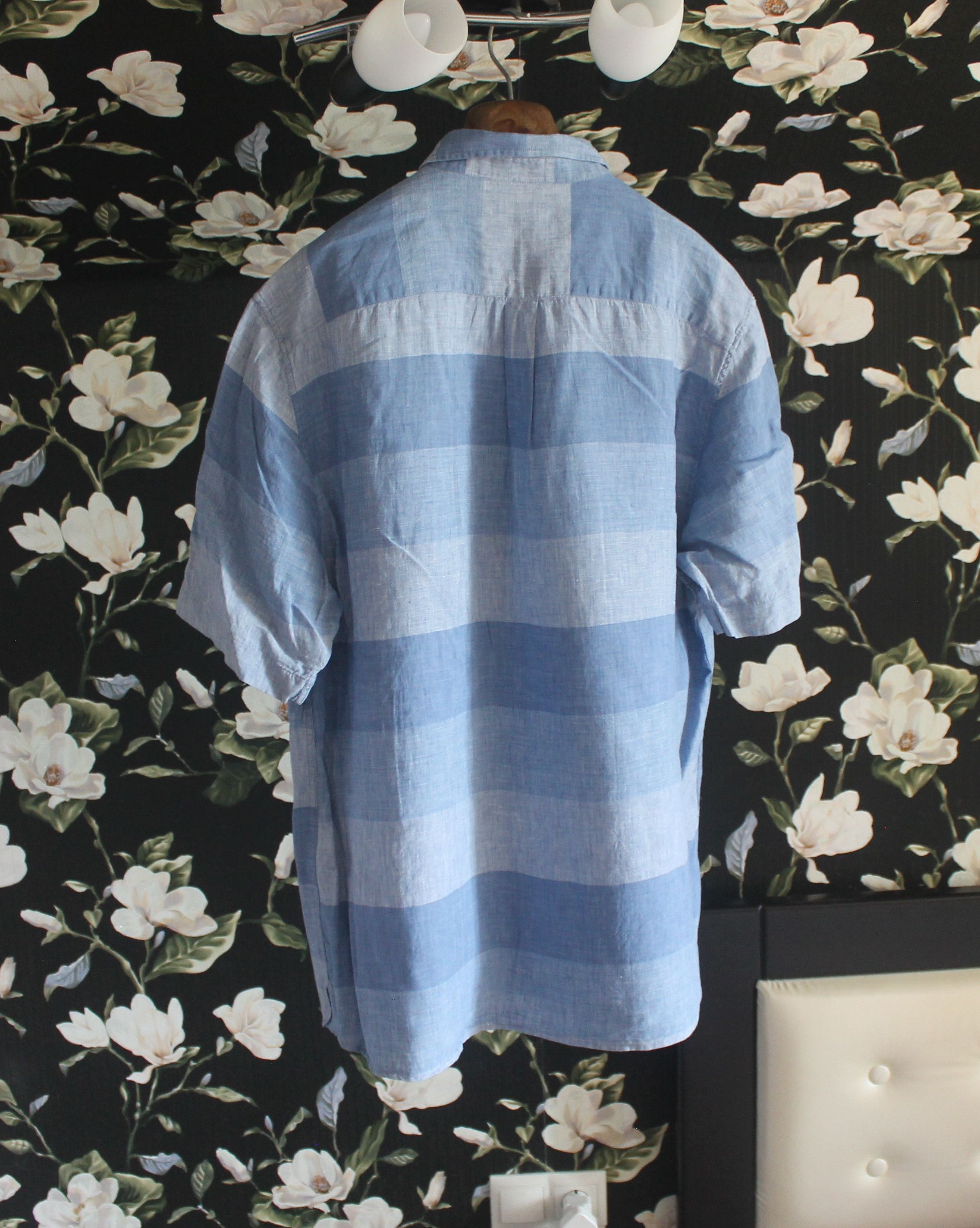 Sunspel Sunspel Linen Short Sleeve Shirt Size US XXL / EU 58 / 5 - 3 Thumbnail