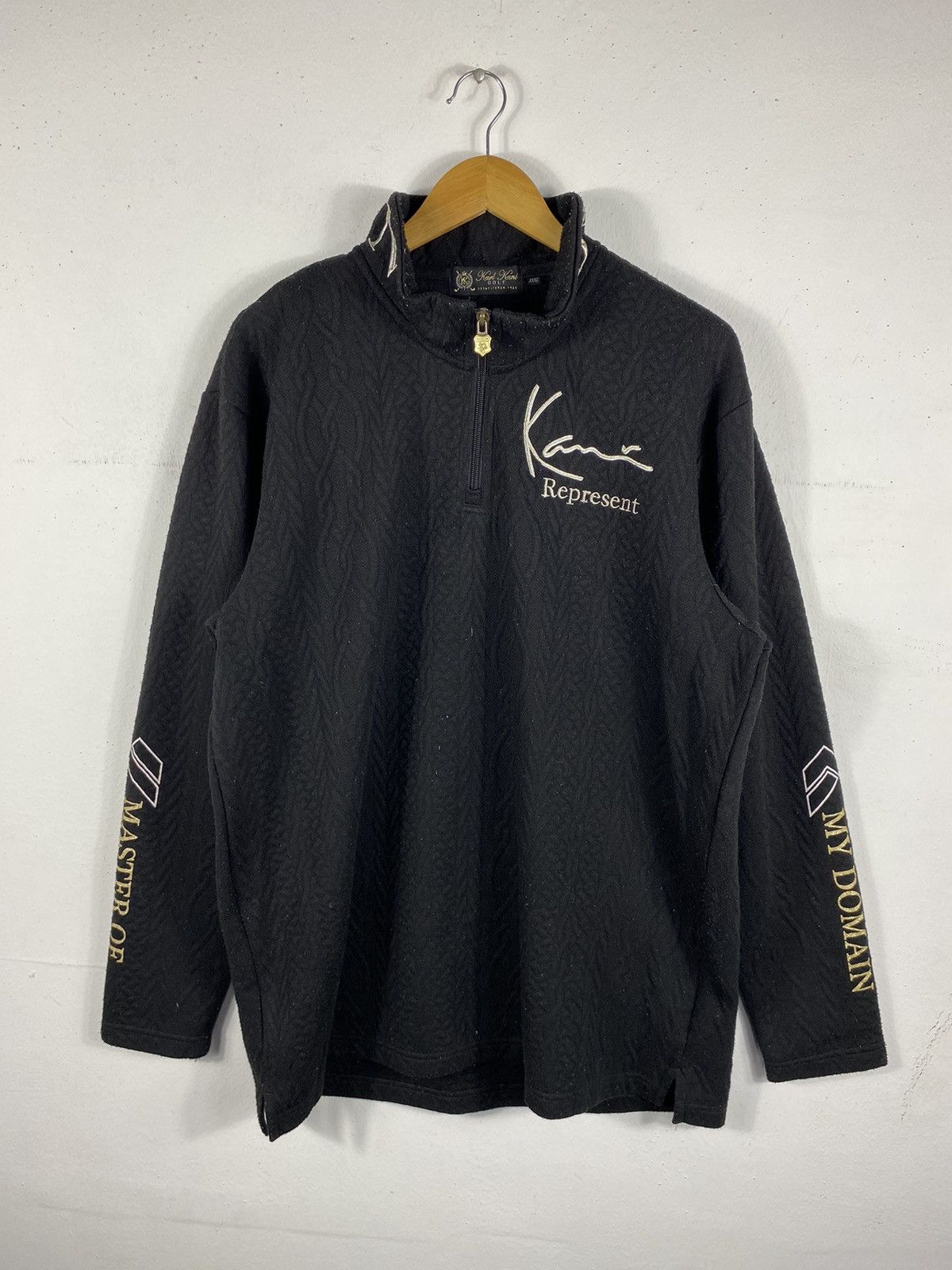 Karl Kani Karl Kani Golf Half Zipper Long Sleeve Embroidery Size US XXL / EU 58 / 5 - 1 Thumbnail