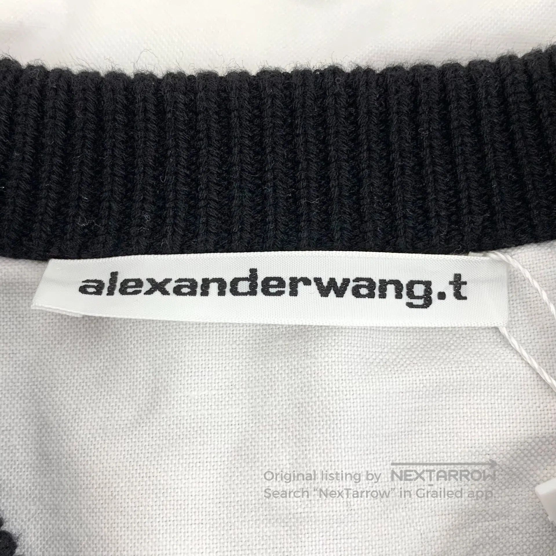 Alexander Wang Alexander Wang Black and white color block cotton single-b Size XS / US 0-2 / IT 36-38 - 5 Thumbnail